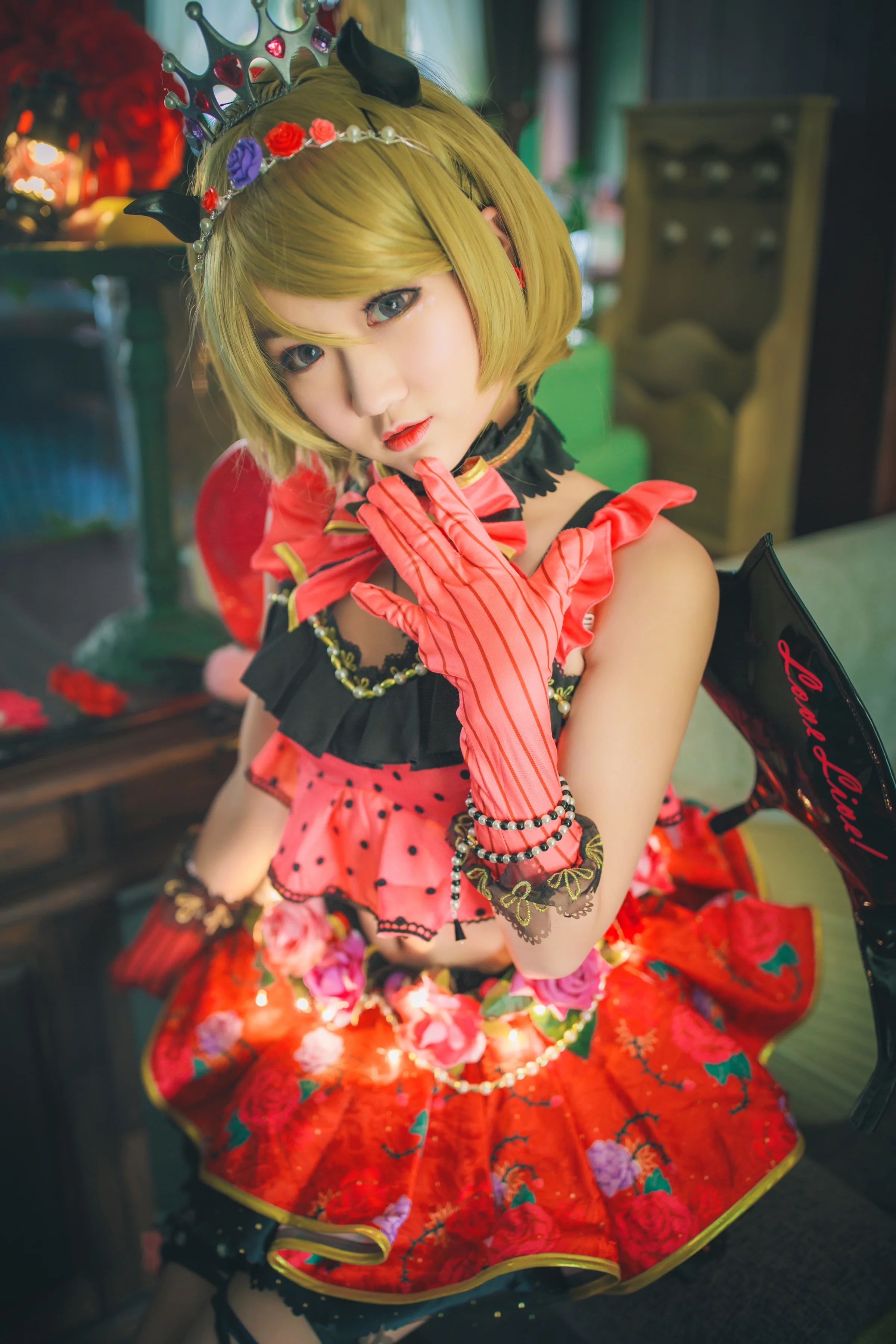 LoveLive花阳小恶魔觉醒COS写真