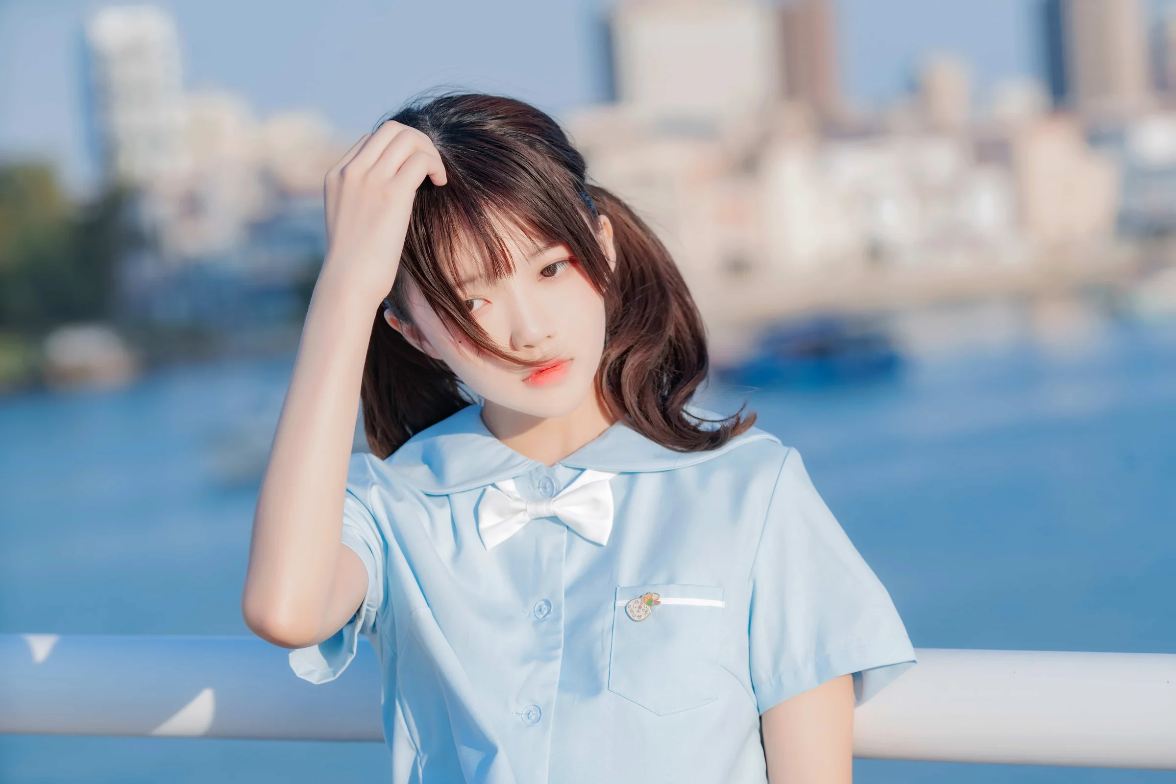 桜桃喵 – 蔚蓝 [33P]｜高清图片集