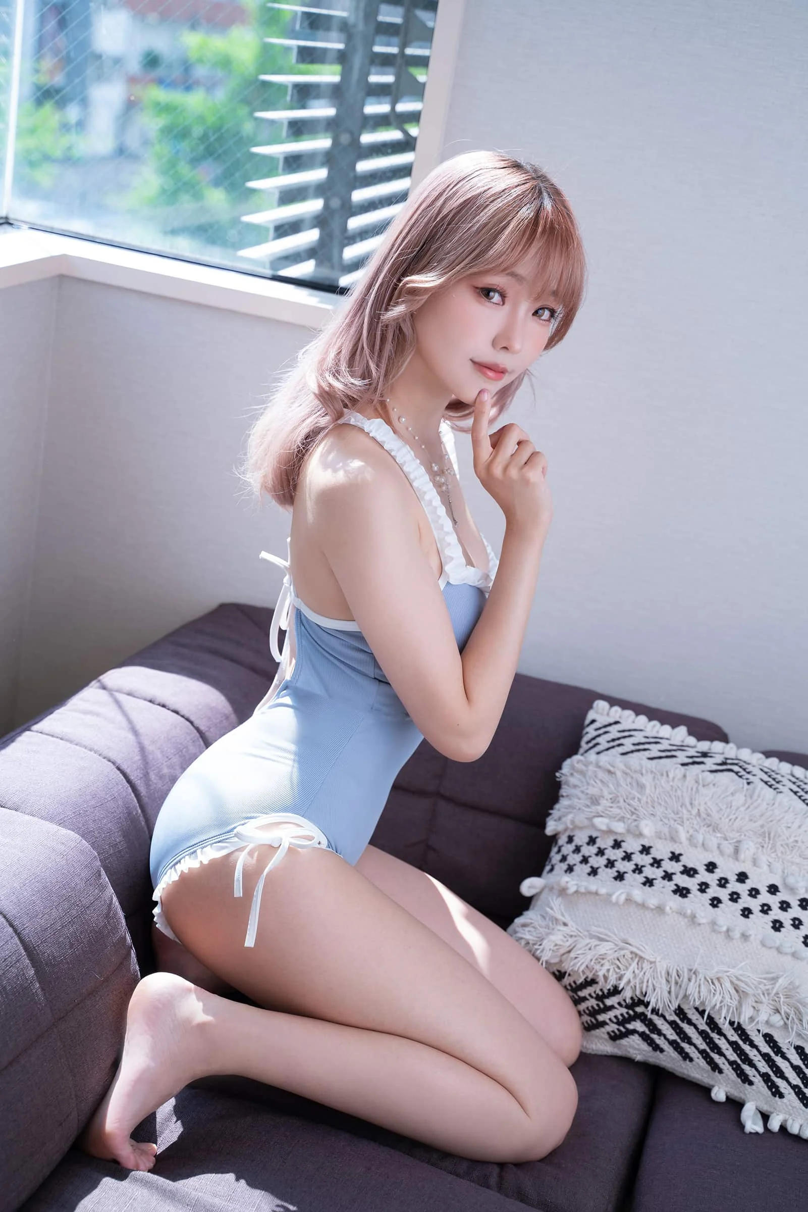 [Ely] – Mist Blue Lady｜高清图片集