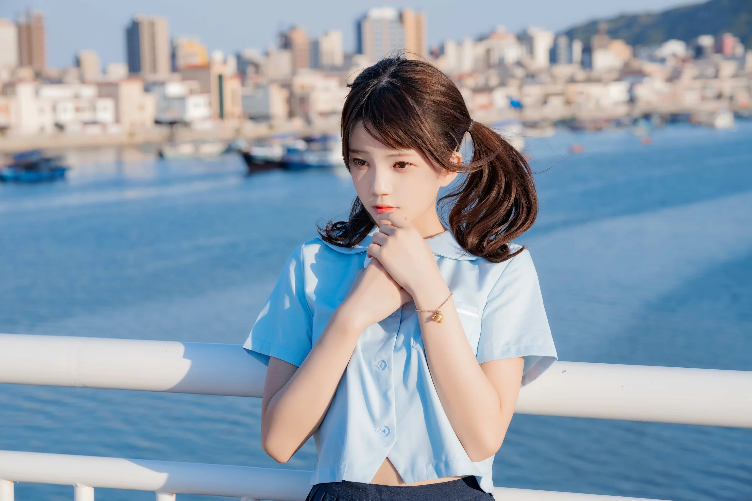桜桃喵 – 蔚蓝 [33P]｜高清图片集