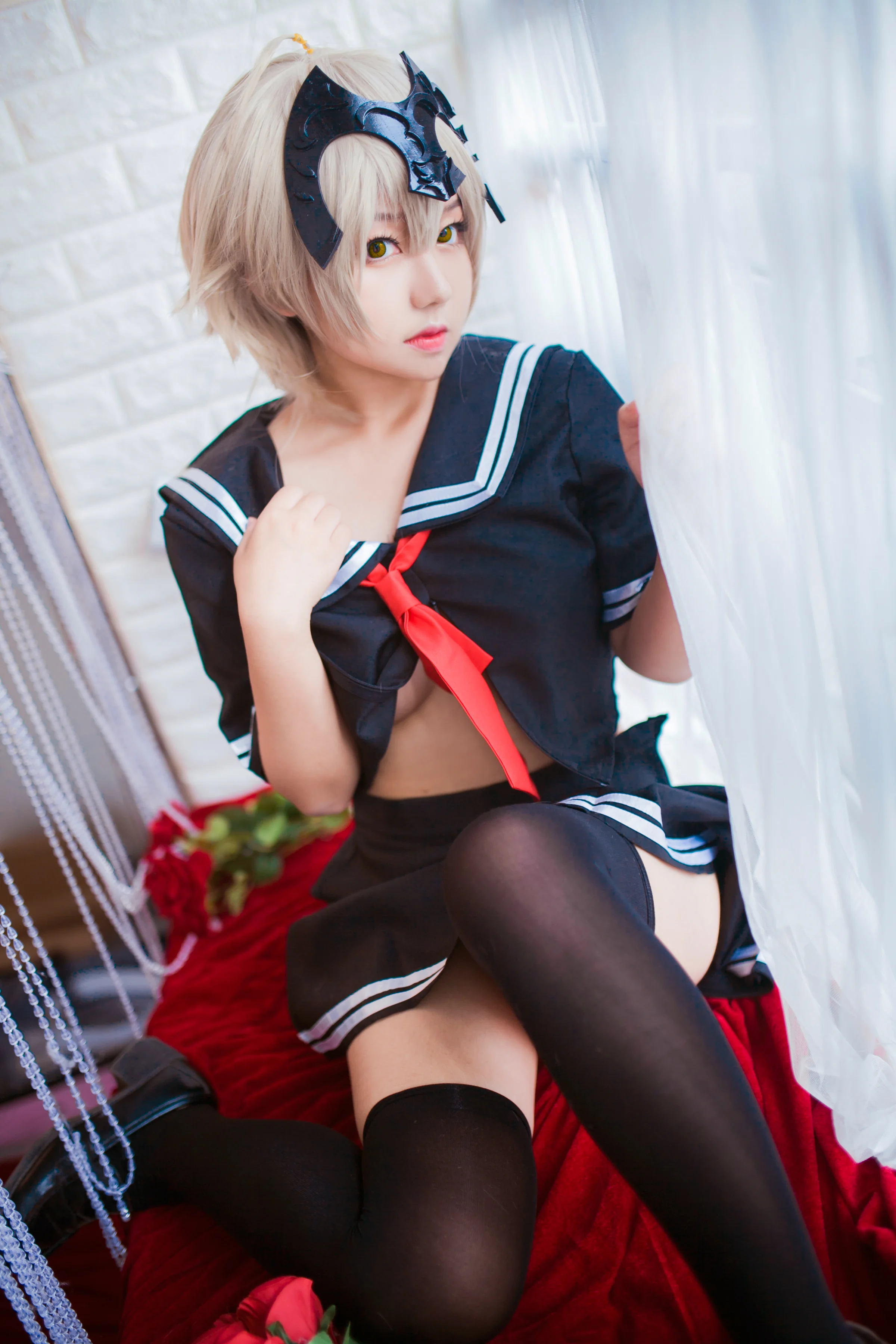 贞德COS写真 圣女与魔女