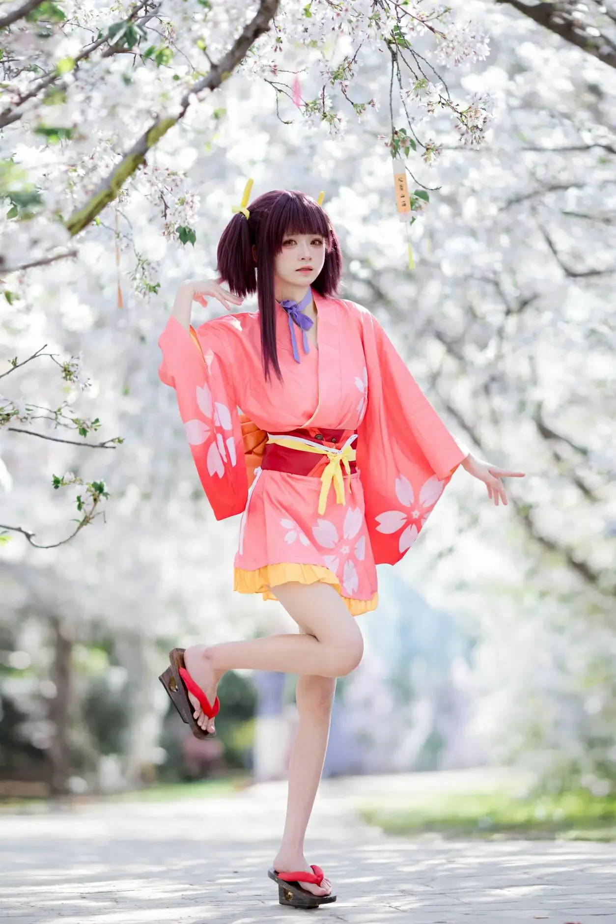 九柒喵 – 甲铁城的卡巴内瑞 无名和服｜高清图片集