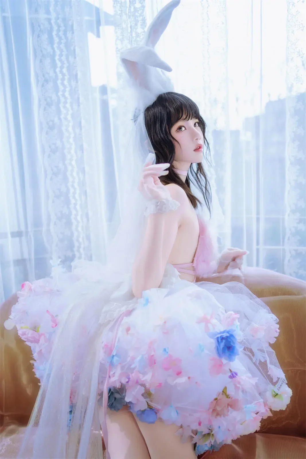 桜桃喵 – 花嫁兔｜高清图片集