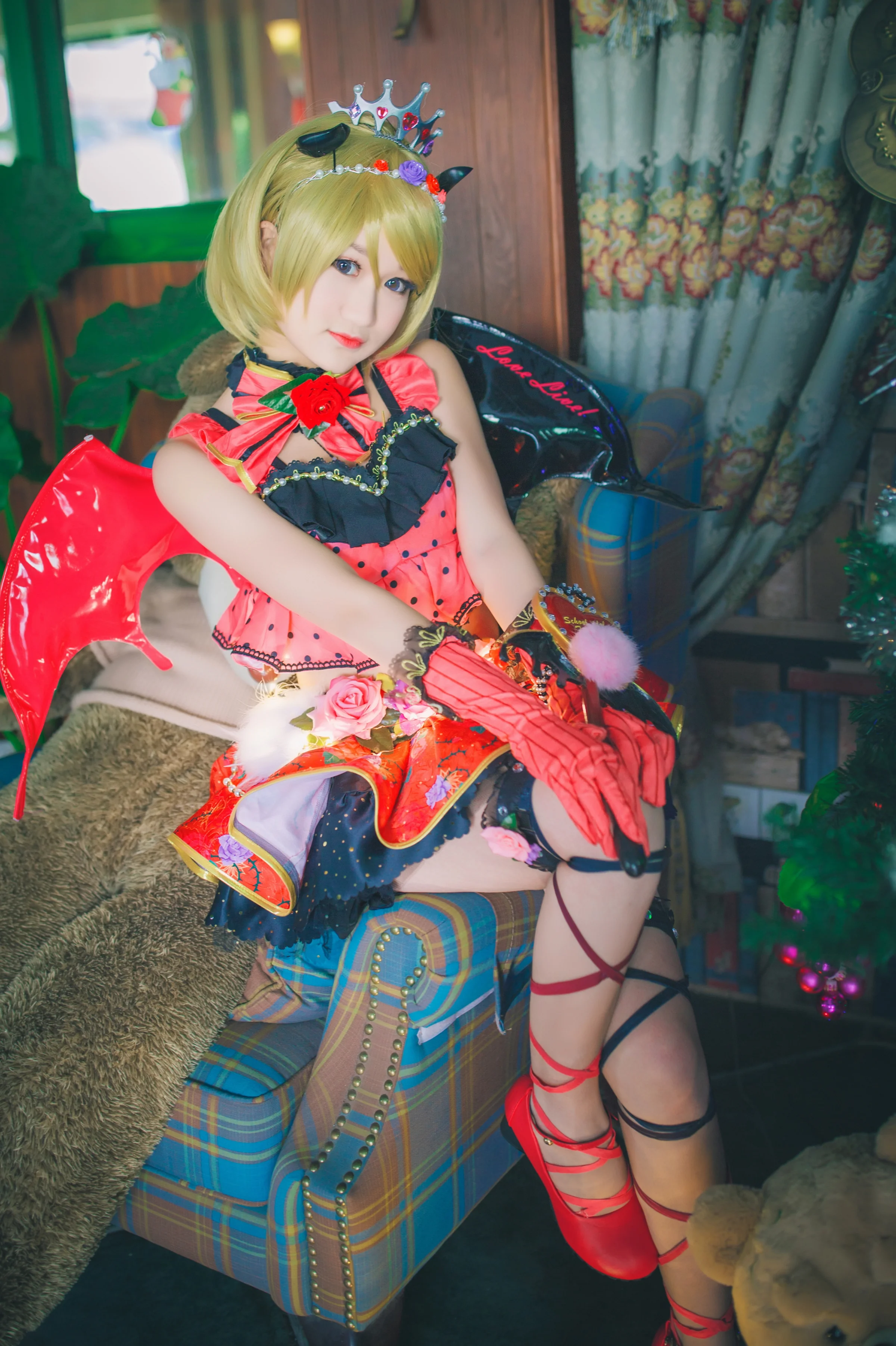 LoveLive花阳小恶魔觉醒COS写真