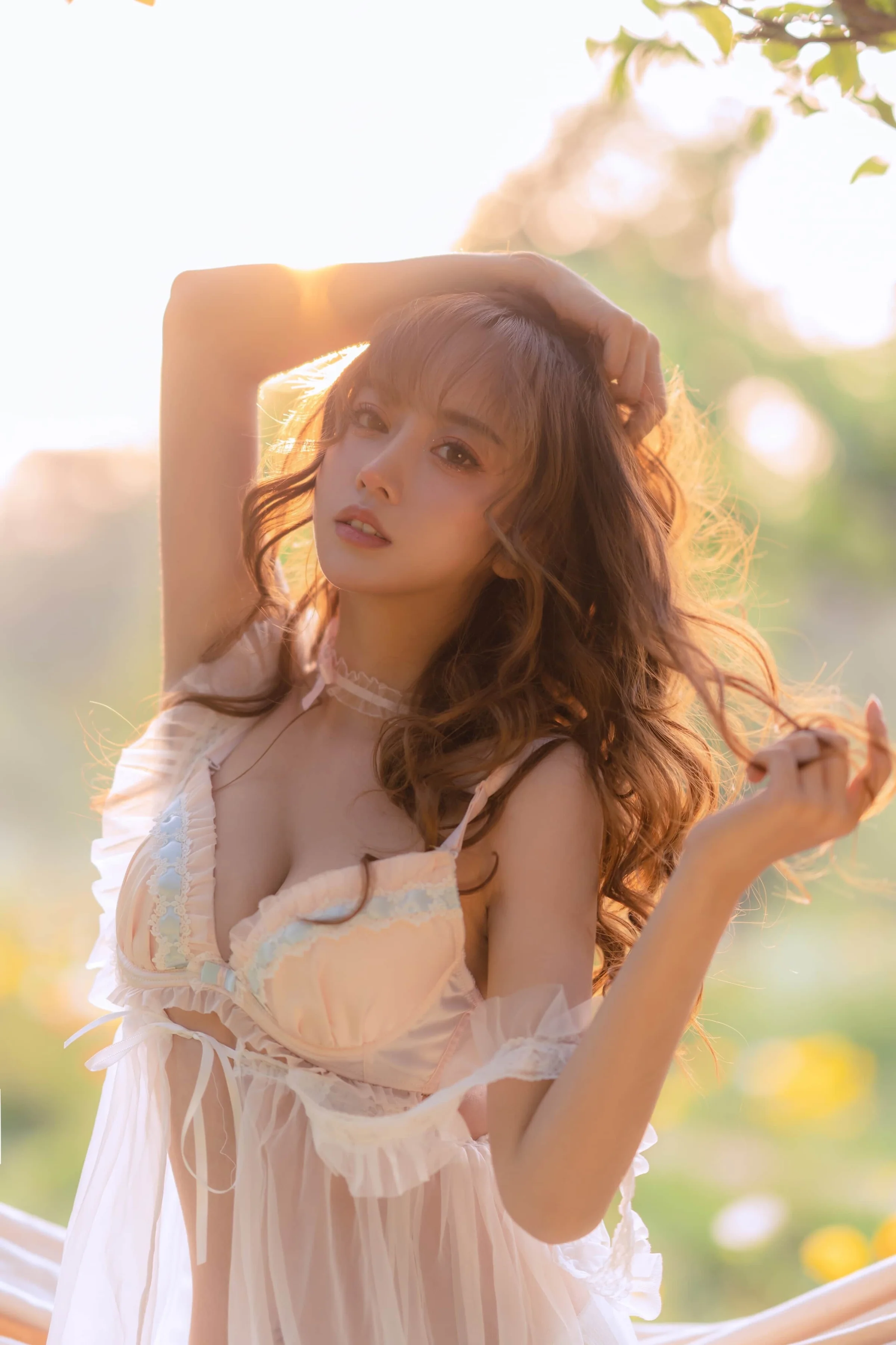 过期米线线喵 夏日限定 吊床 [52P]｜高清图片集