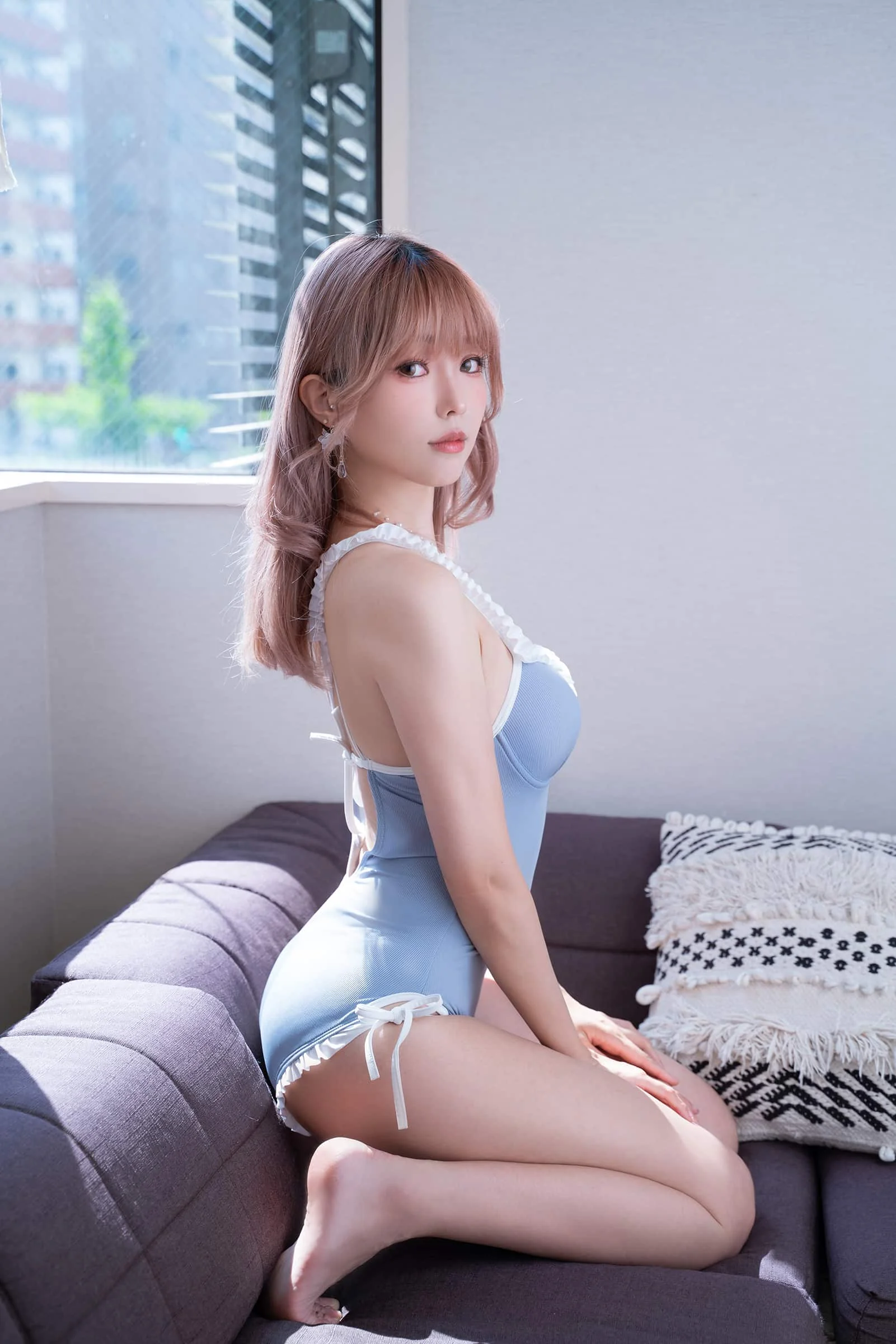 [Ely] – Mist Blue Lady｜高清图片集