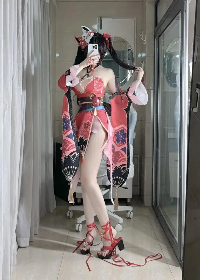 不可爱羚 – 花火COS写真 [52P7V-1.2GB]