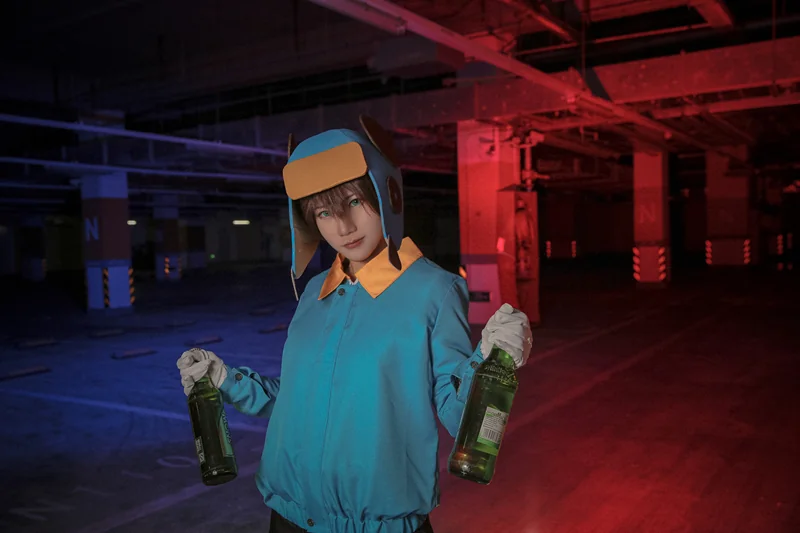 舒舒克与贝塔拟人COS写真