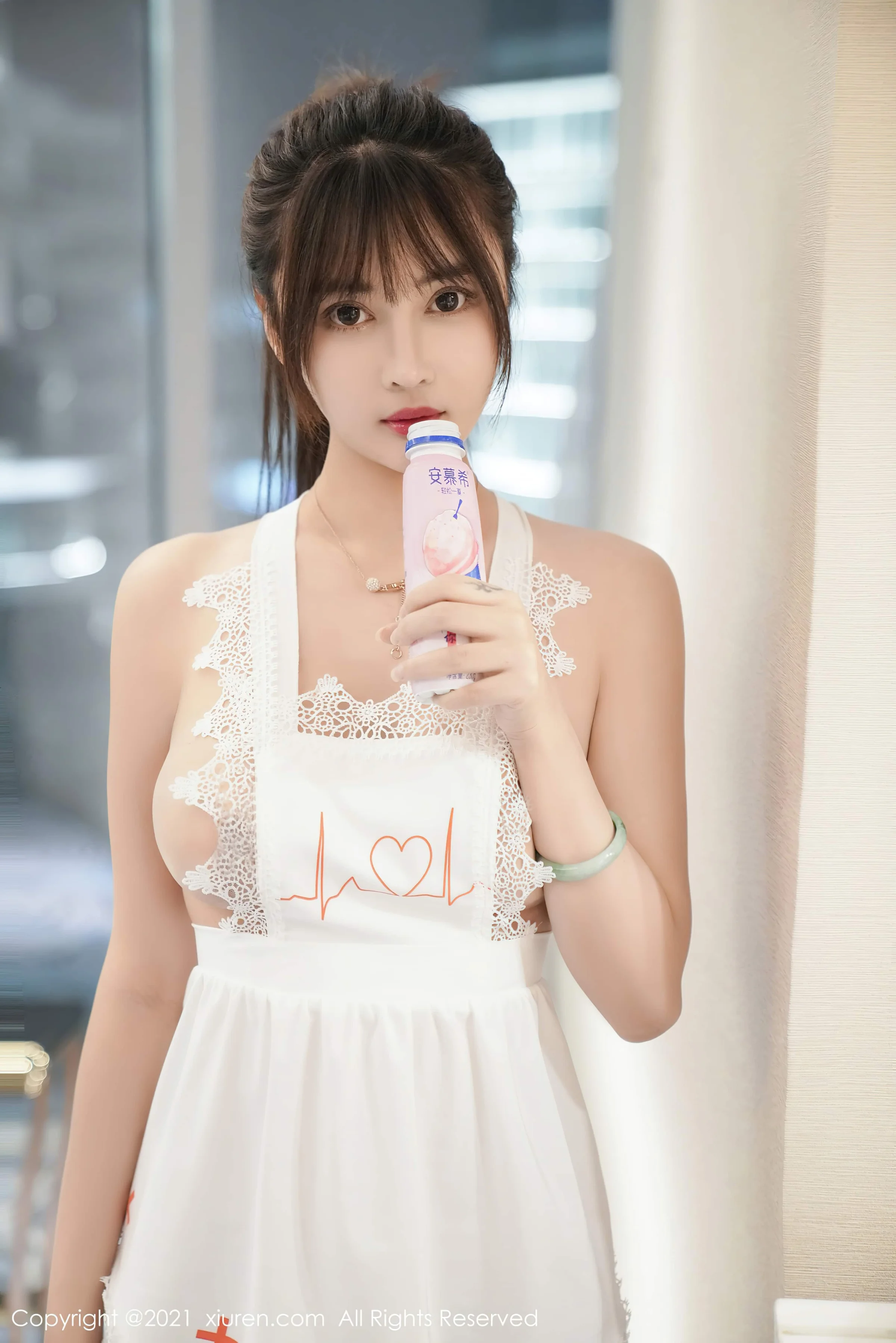 [秀人网]美媛馆 2021-04-14 Vol.3302 萌奈子｜高清图片集