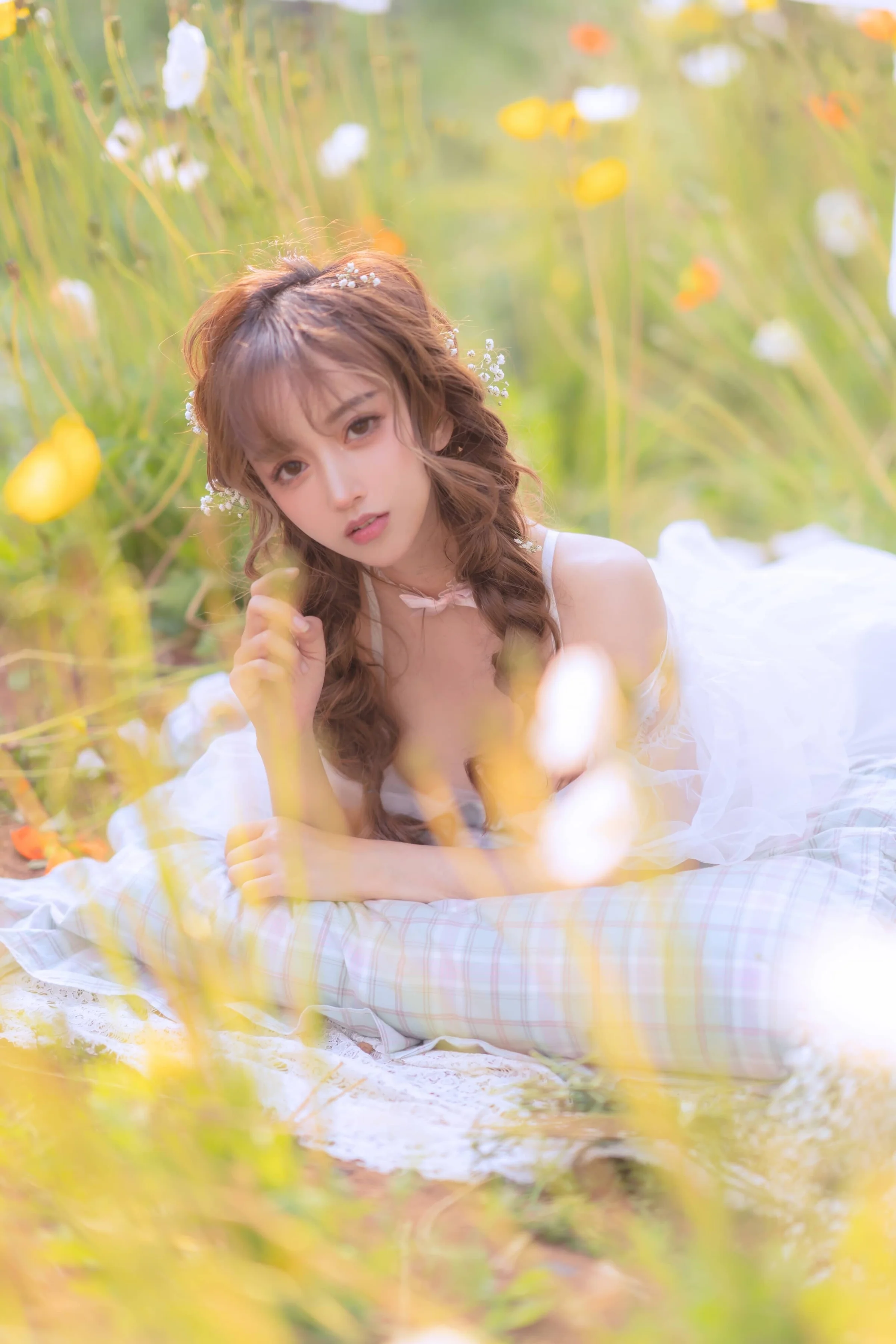 过期米线线喵 夏日限定 晒衣服 [41P]｜高清图片集