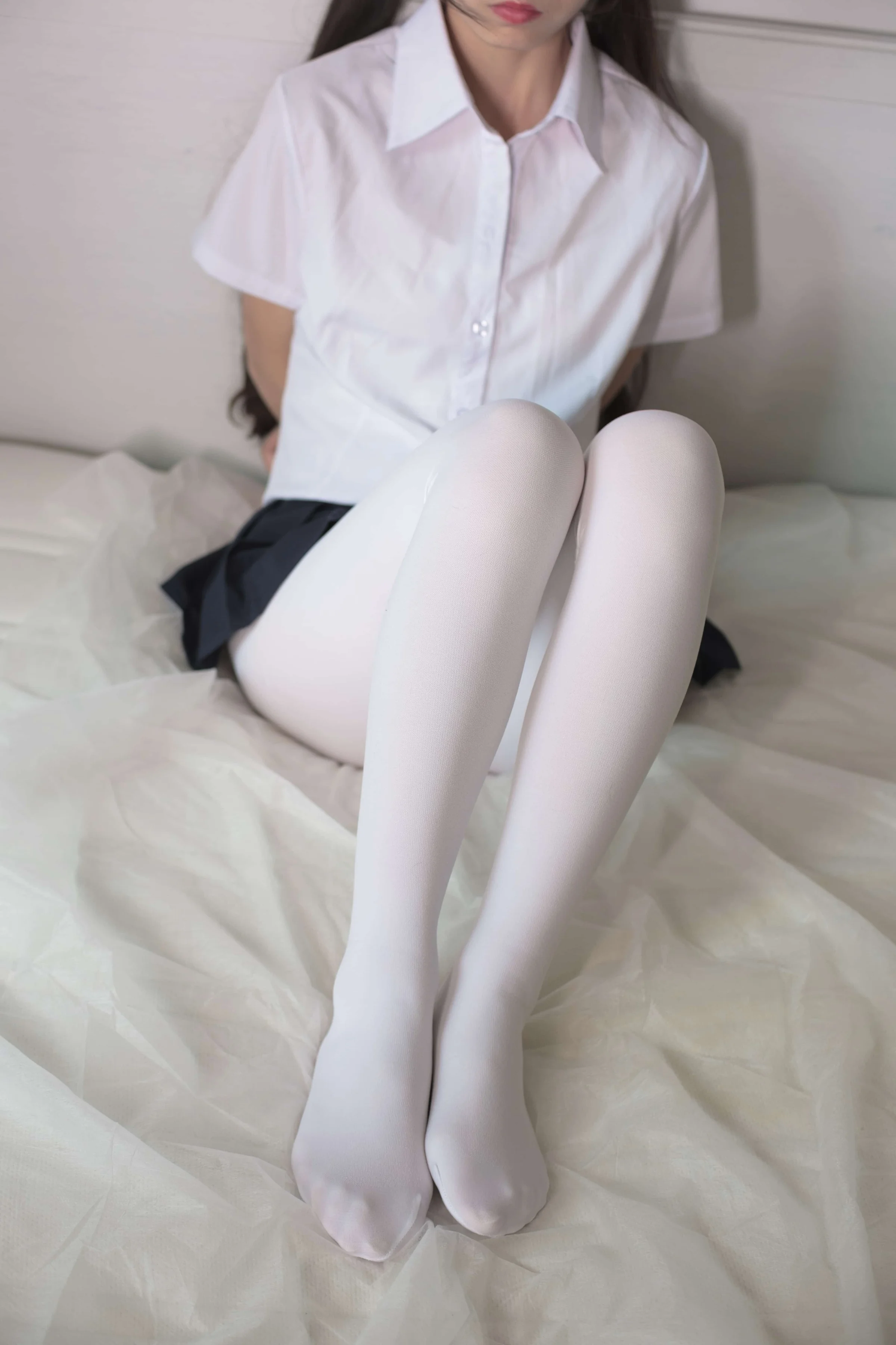 [森萝财团]萝莉丝足写真 X-034 JK白丝清纯小妹[内含视频]