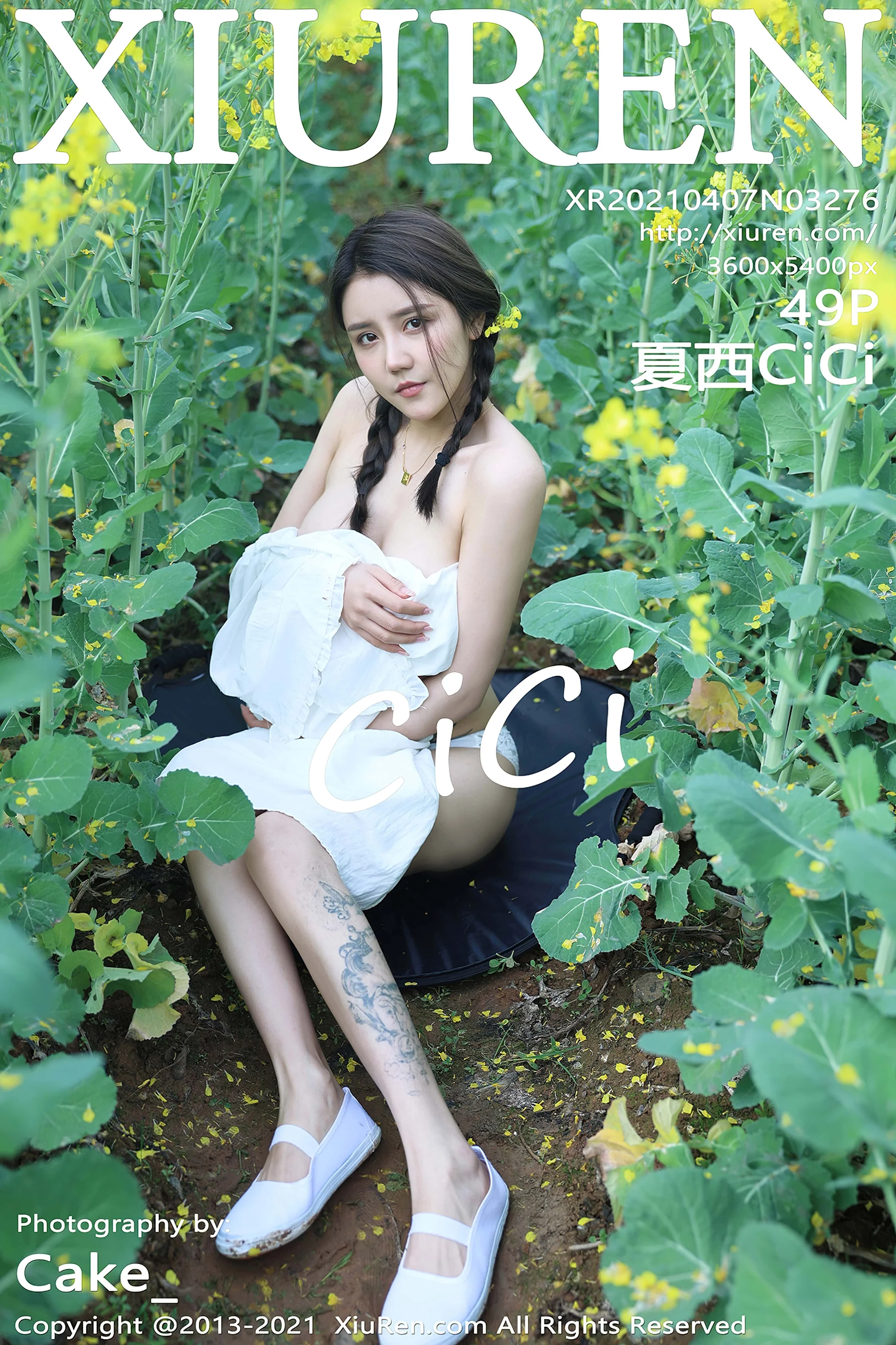 [秀人网]美媛馆 2021-04-07 Vol.3276 夏西CiCi｜高清图片集