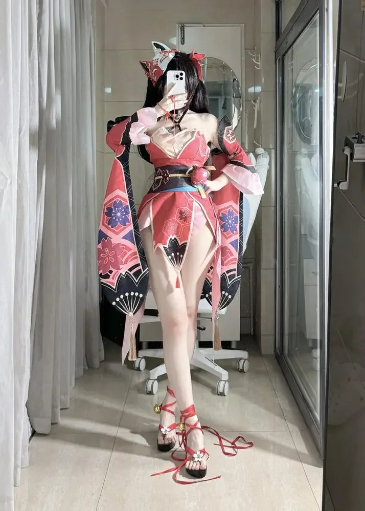 不可爱羚 – 花火COS写真 [52P7V-1.2GB]