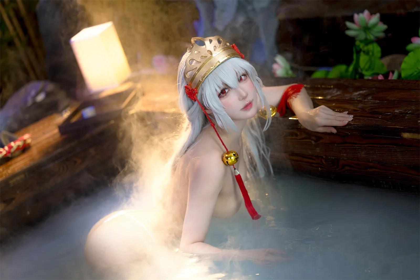 阿包也是兔娘 – 巫女浴池｜高清图片集