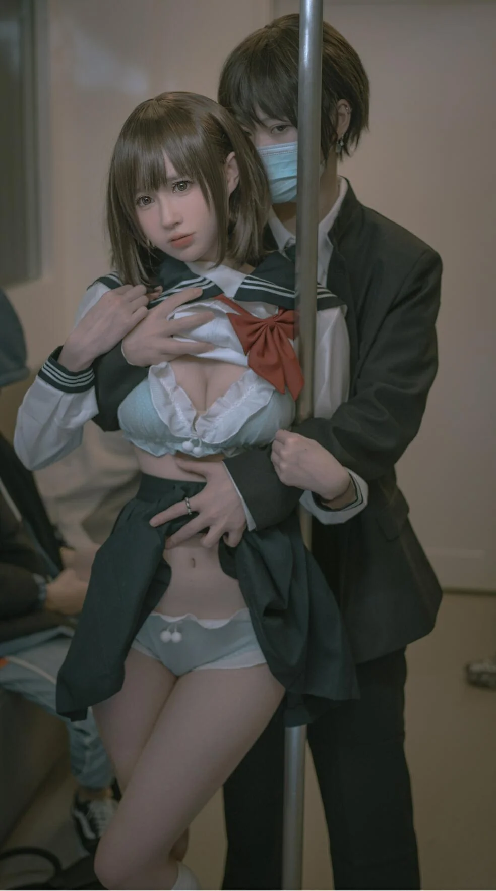 西园寺南歌 – 电车物语｜高清图片集
