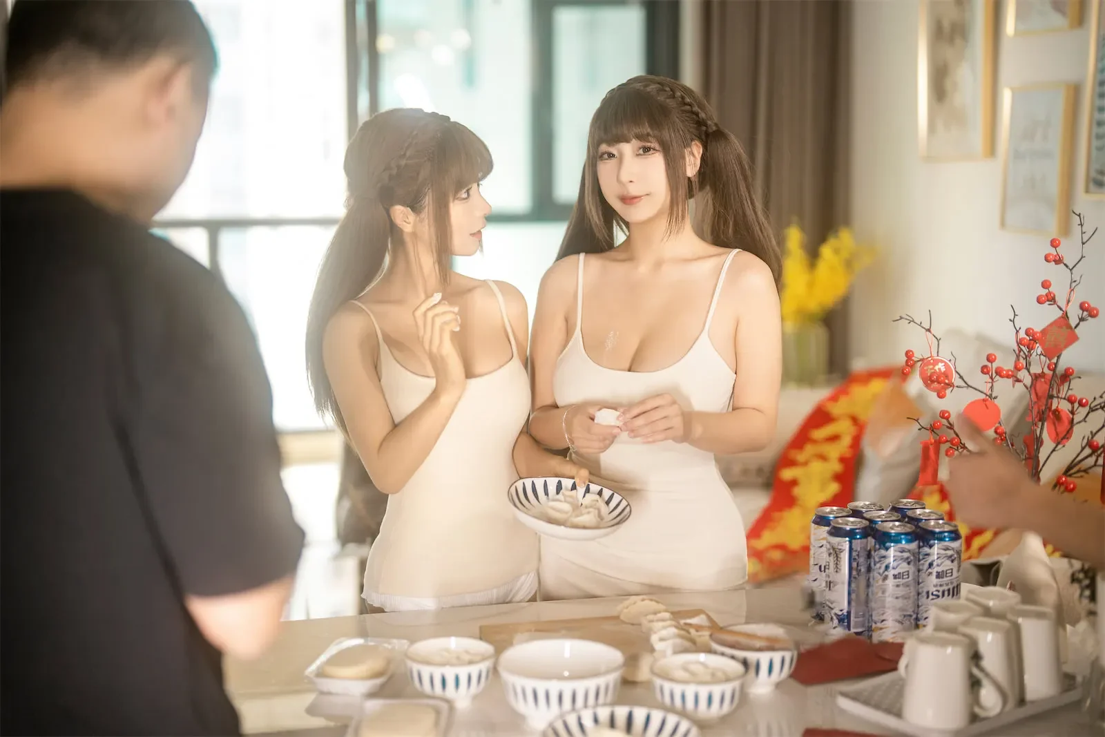 蠢沫沫 – 双人新春贺岁｜高清图片集