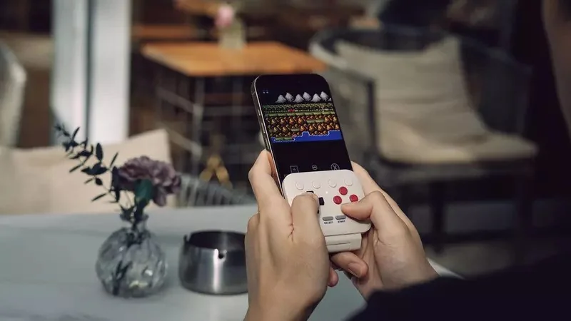 《8BitDo FlipPad G Classic Edition》隨插即用可以瞬間將手機變成一台復古掌機把玩｜高清图片集