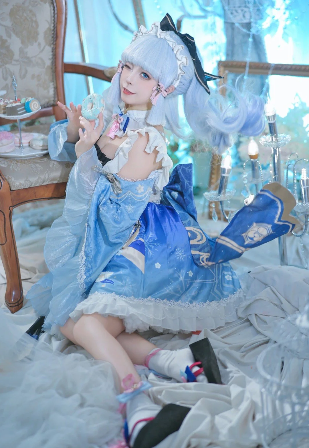 《原神》神里绫华女仆COS写真