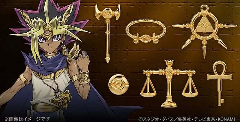 強強聯手《遊戲王怪獸之決鬥》與珠寶品牌「U-treasure」合作推出千年系列鍍金商品｜高清图片集