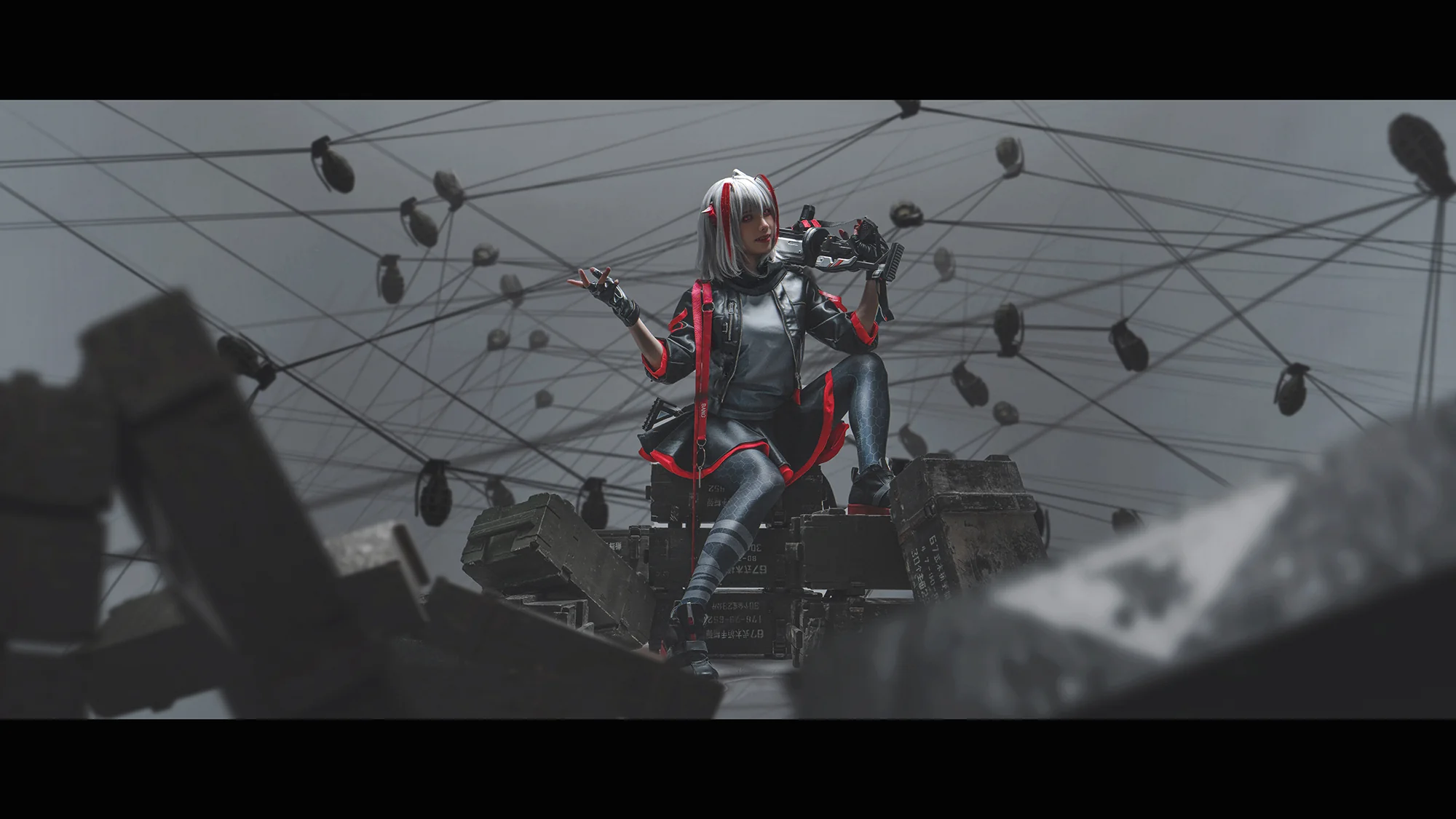 《明日方舟》W COS写真