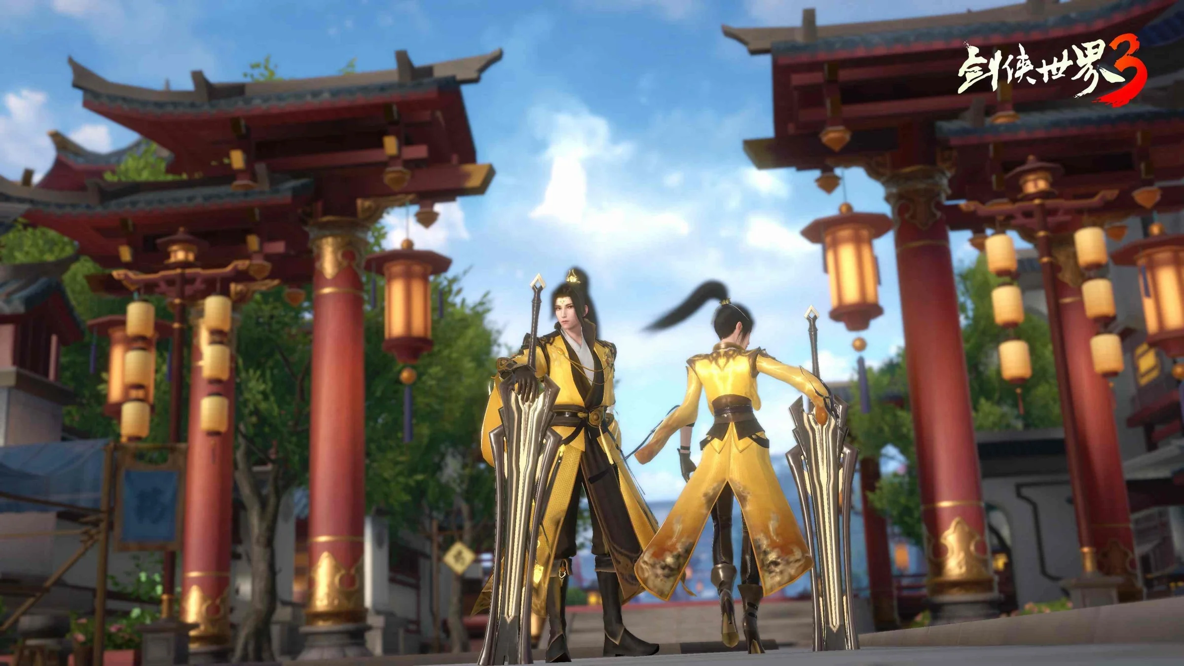 新门派新时装坐骑揭秘！《剑侠世界3》首部资料片明日开启｜高清图片集