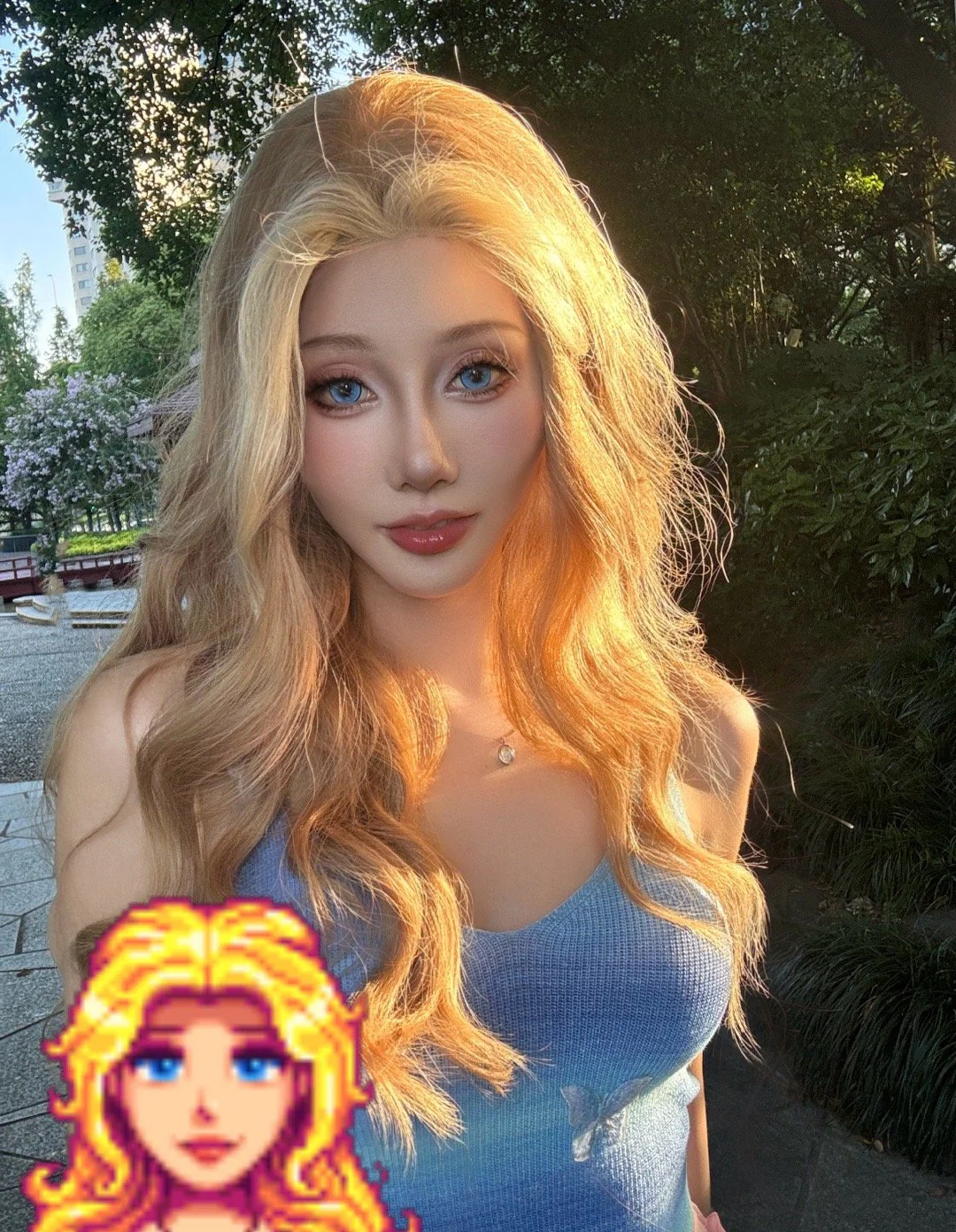 《星露谷物语》海莉COS写真