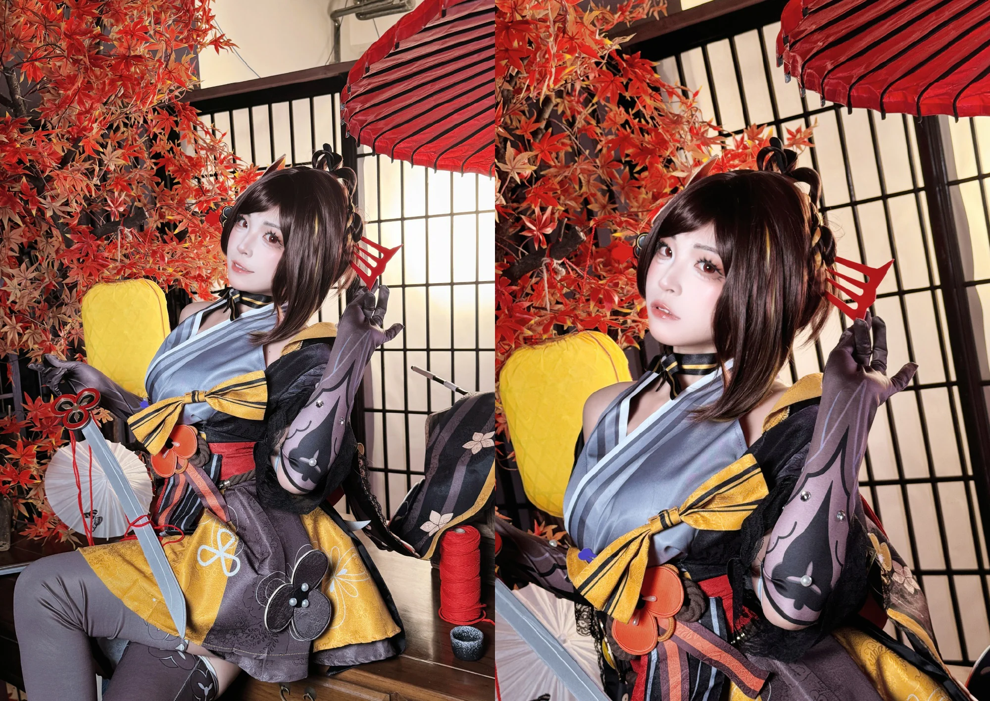 《原神》千织COS写真