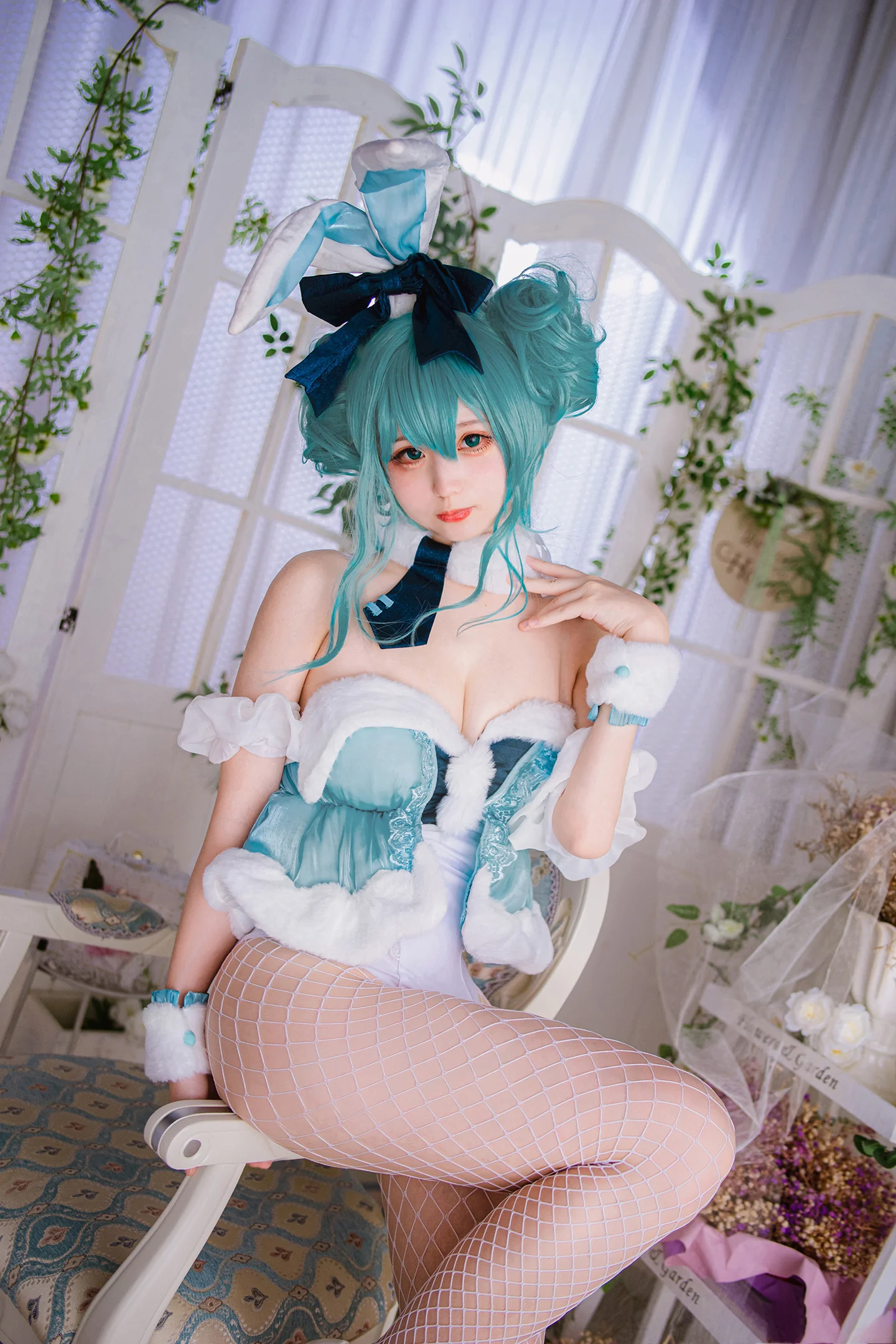 初音未来 兔女郎COS写真