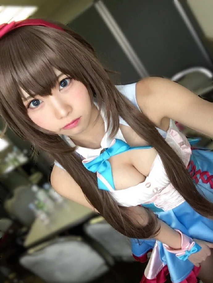 真的好可爱！Enako（えなこ）出席东京电玩展COS写真图