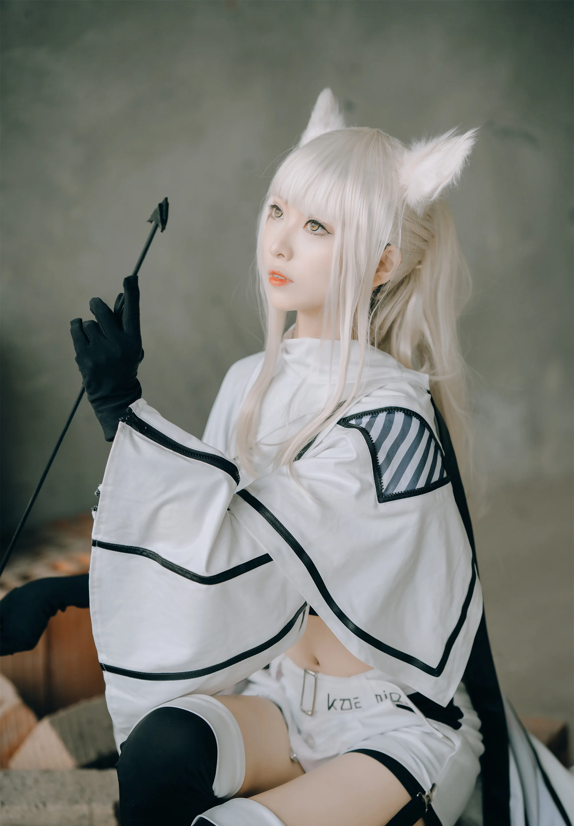 《明日方舟》白金COS写真