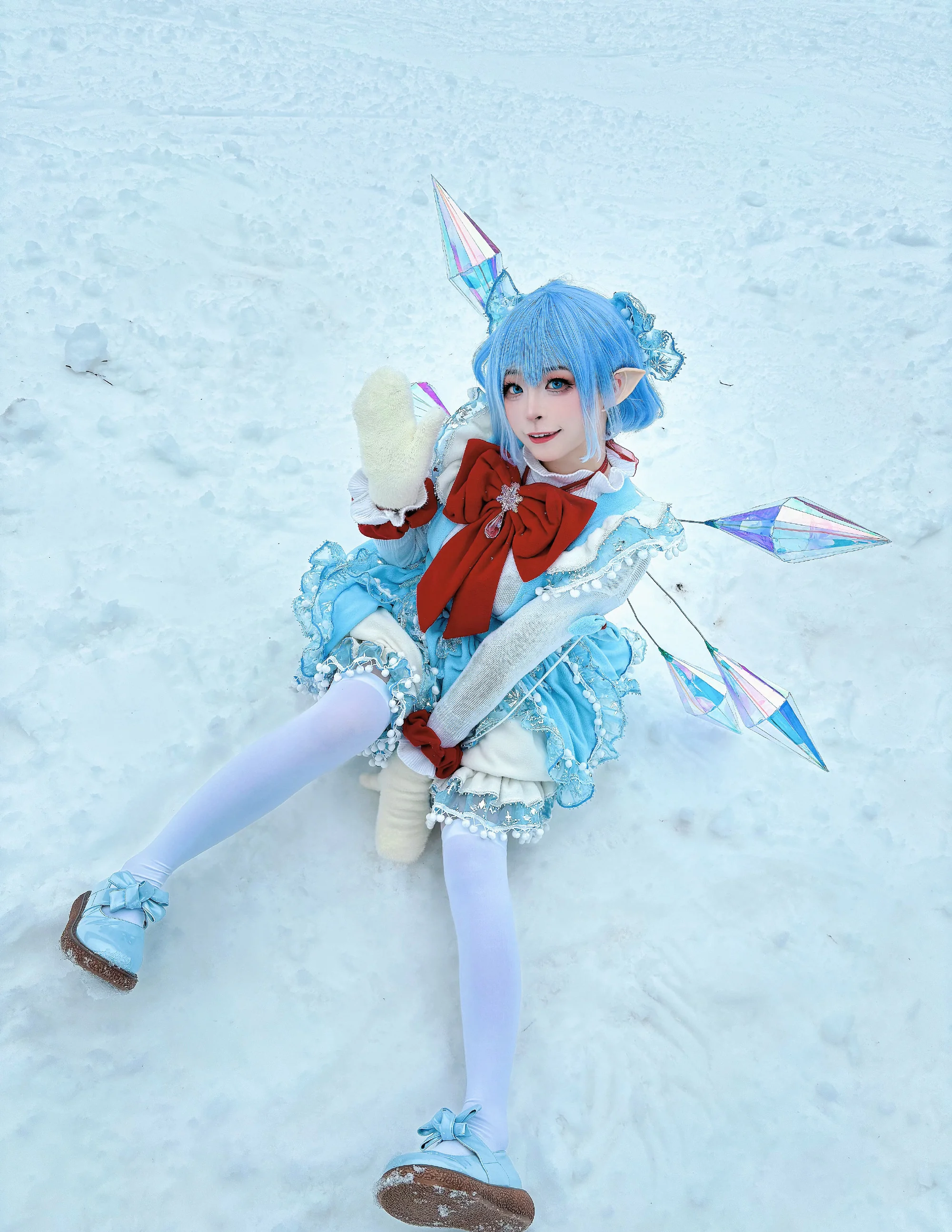 《东方project》琪露诺COS写真