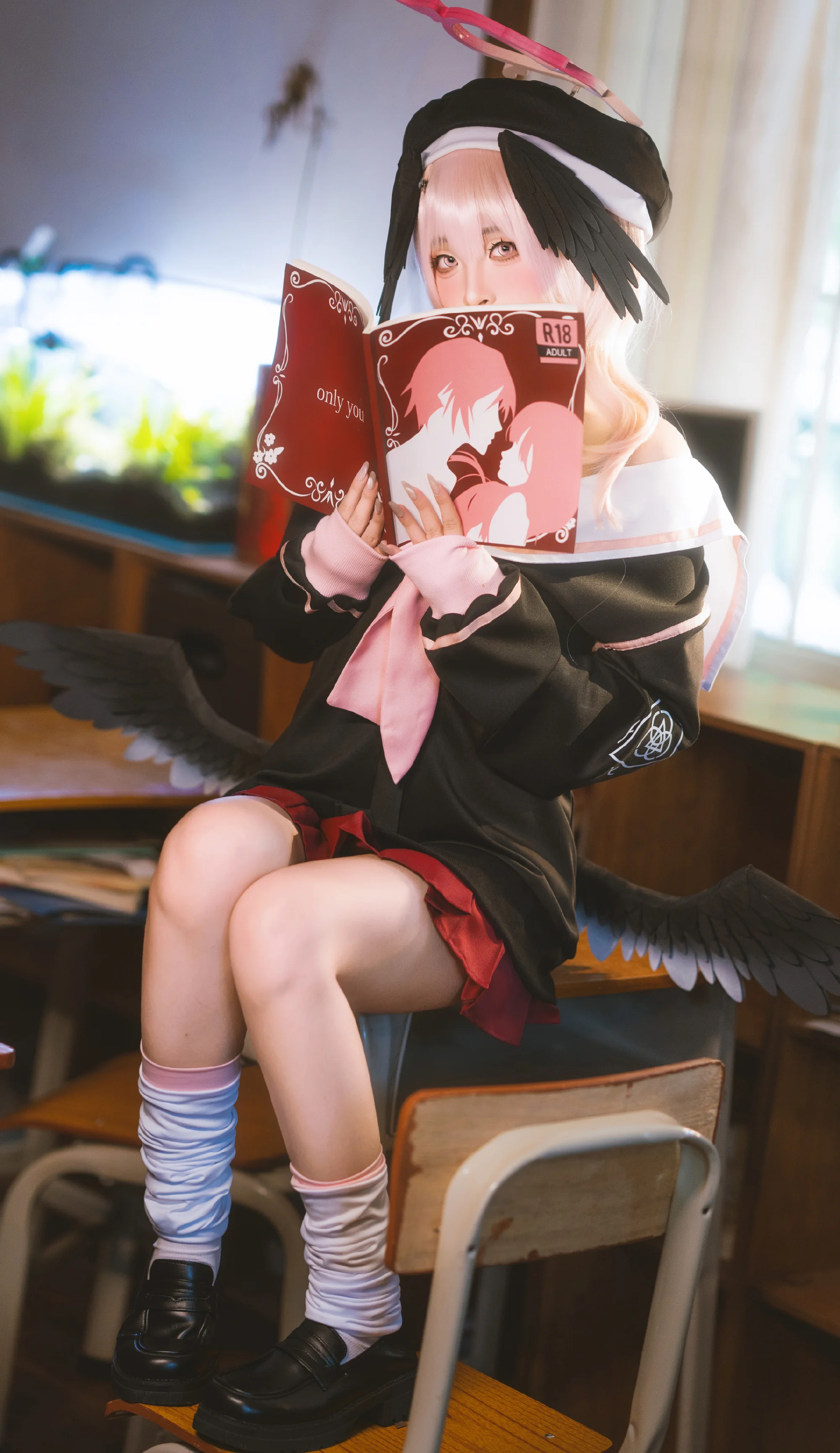 《蓝档案》下江小春COS写真