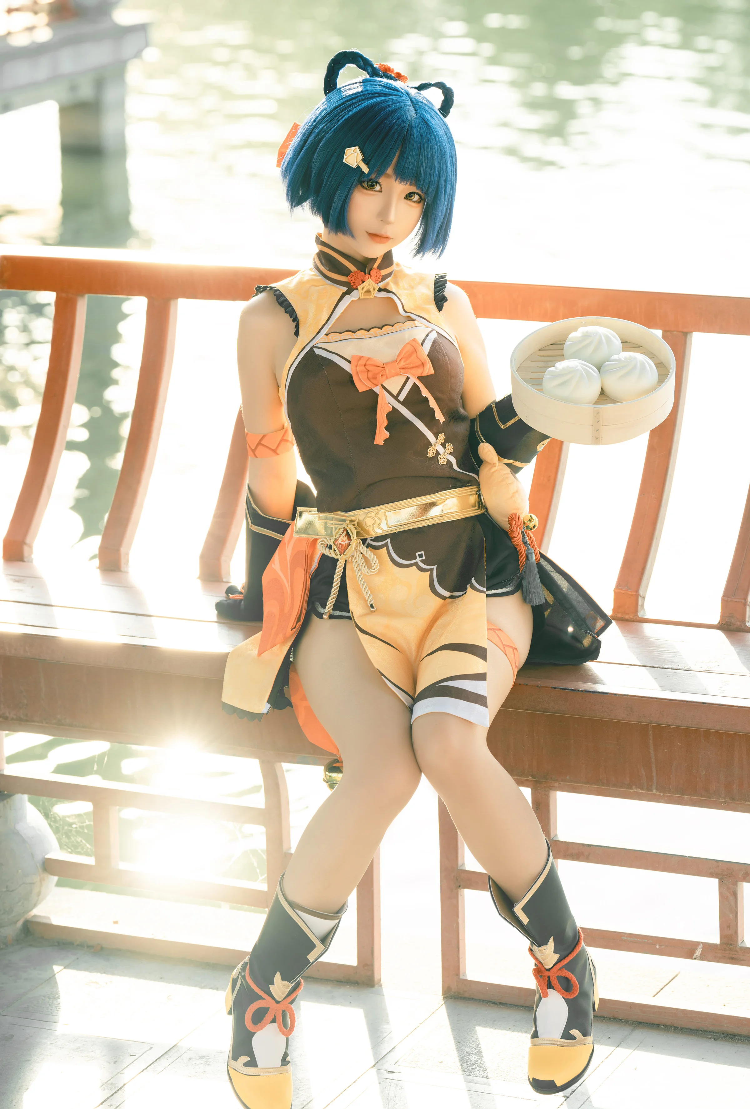 《原神》香菱COS写真