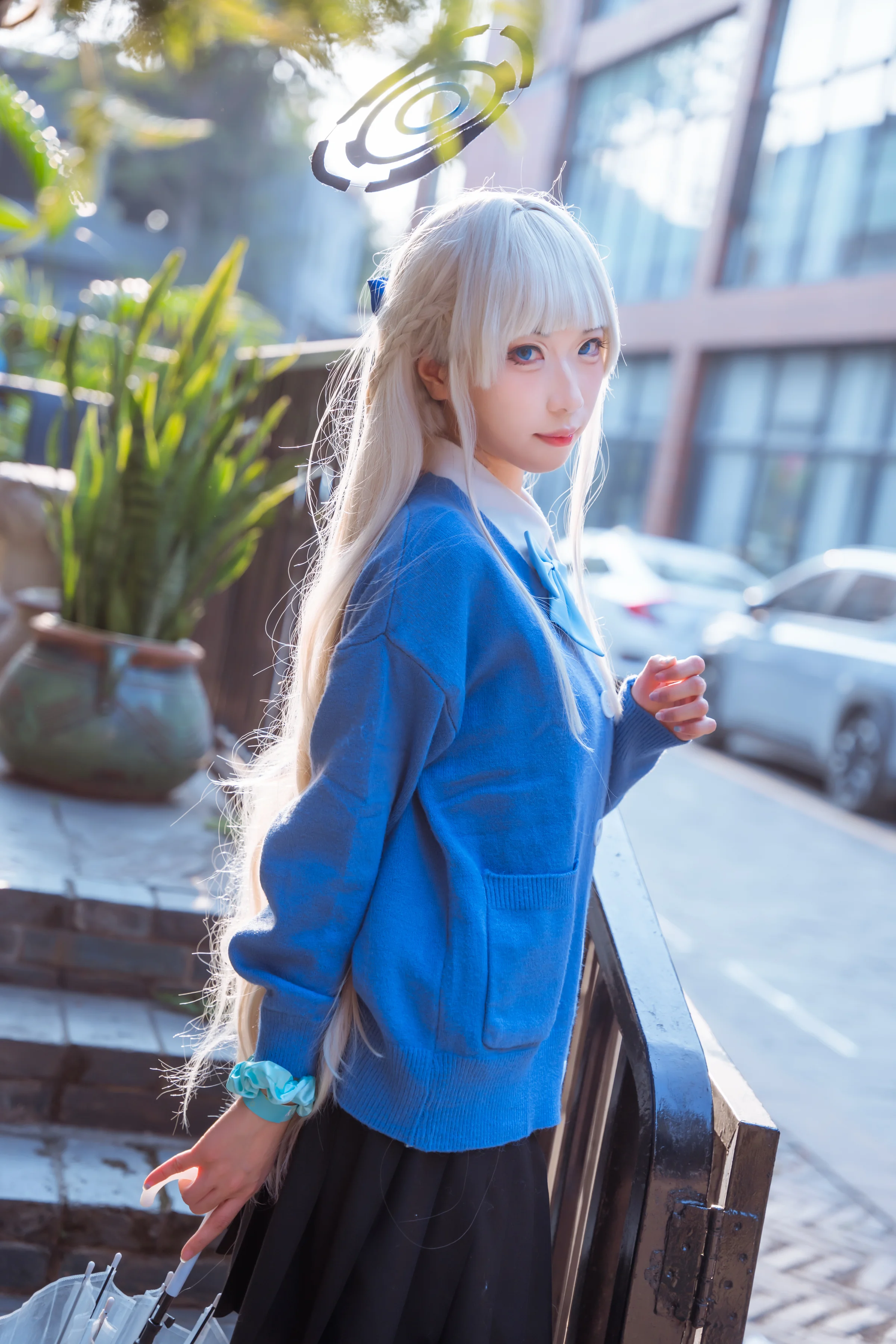《碧蓝档案#》toki制服COS写真