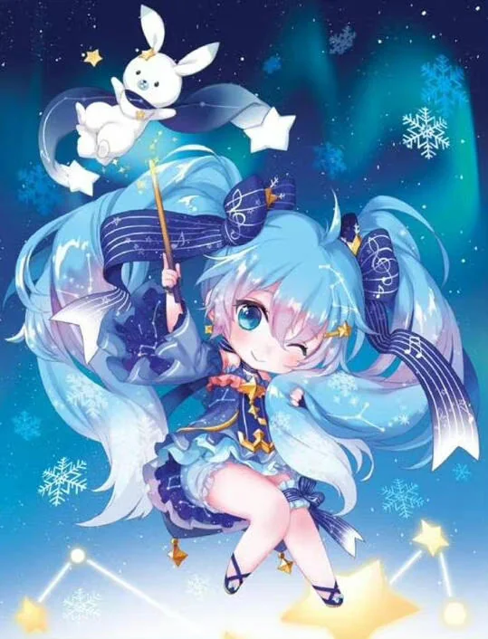2017年雪初音官方美图赏 Q版小萝莉萌翻人｜高清图片集
