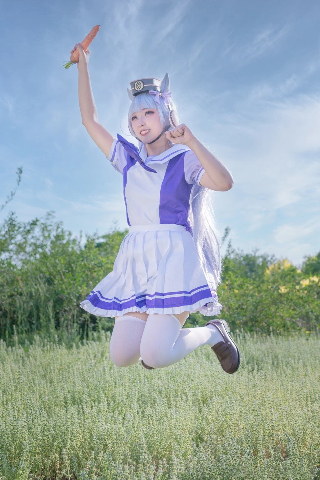 《赛马娘 》黄金船COS写真