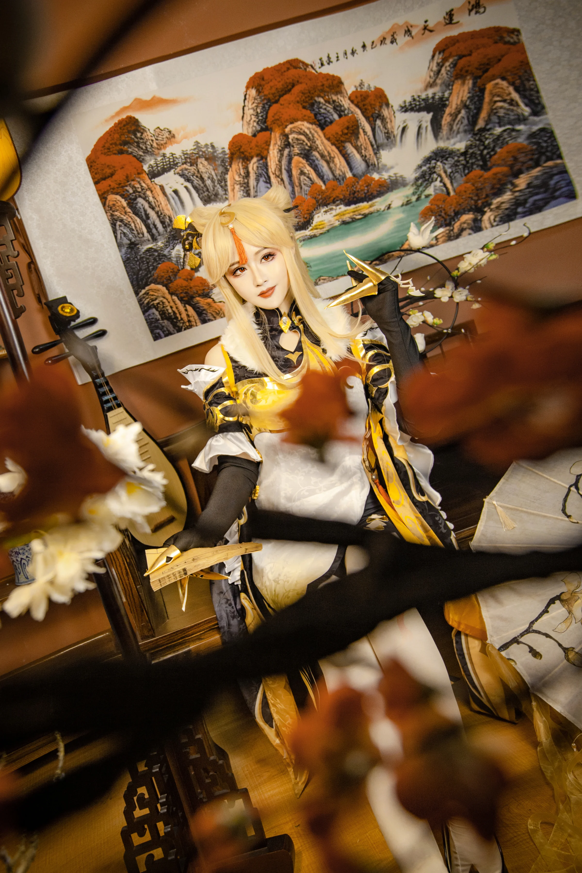 原神凝光COS写真