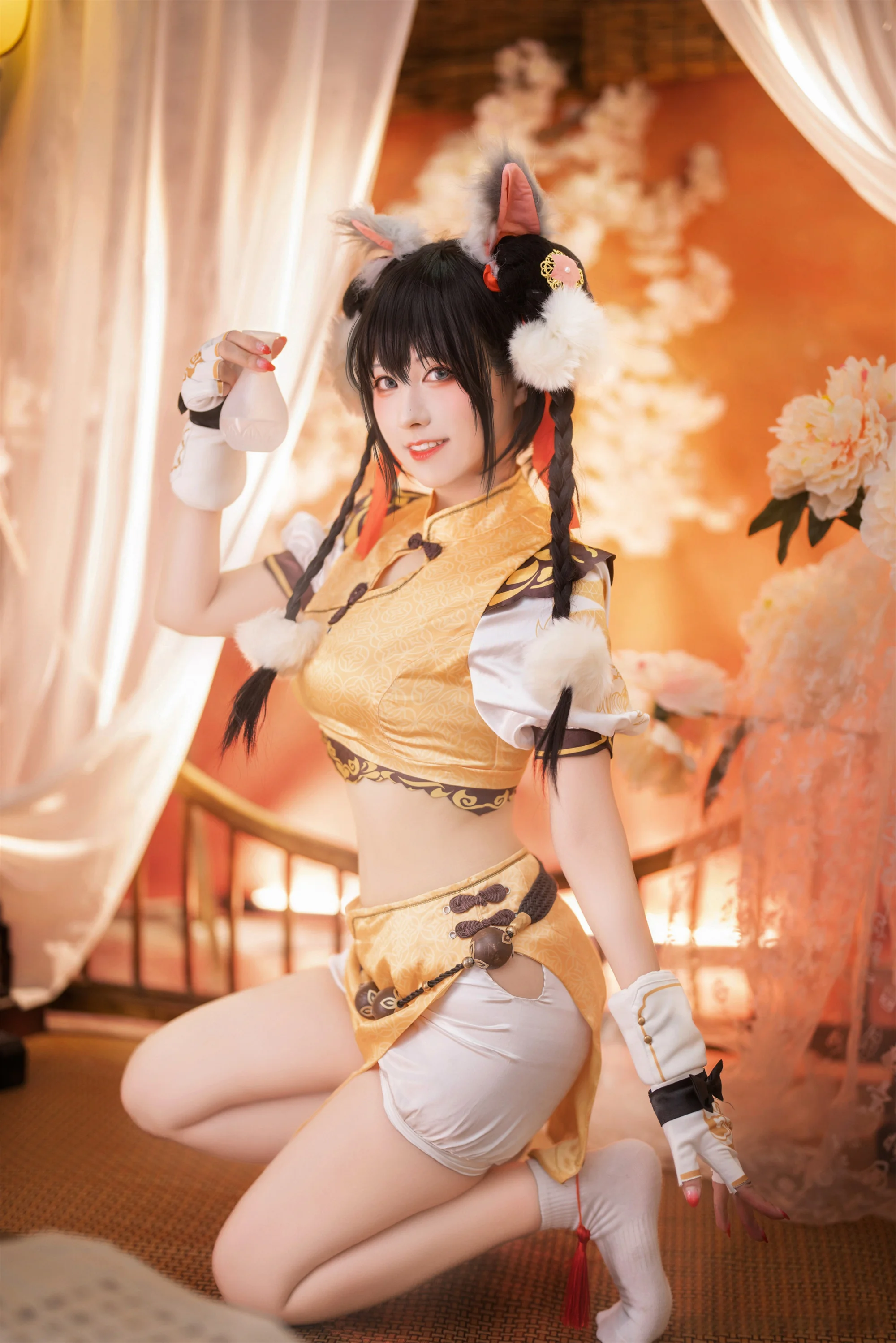 《永劫无间》土御门胡桃COS写真