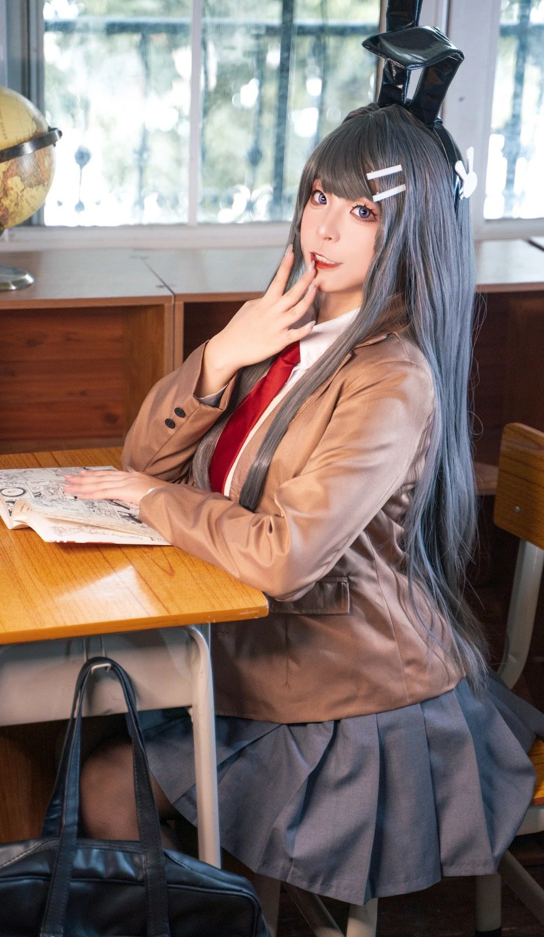 《青春猪头少年系列》樱岛麻衣COS写真