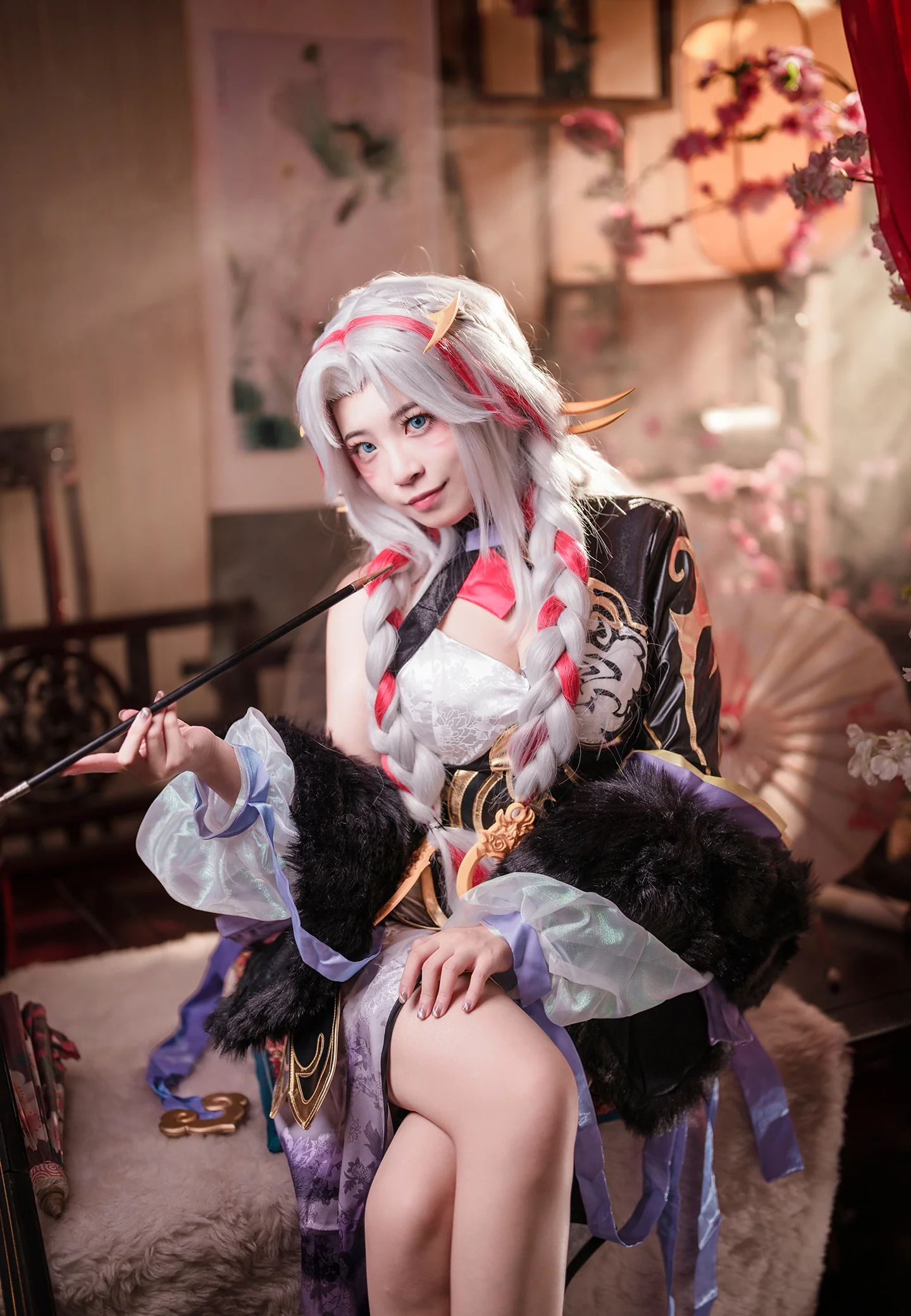 《王者荣耀》杨玉环COS写真