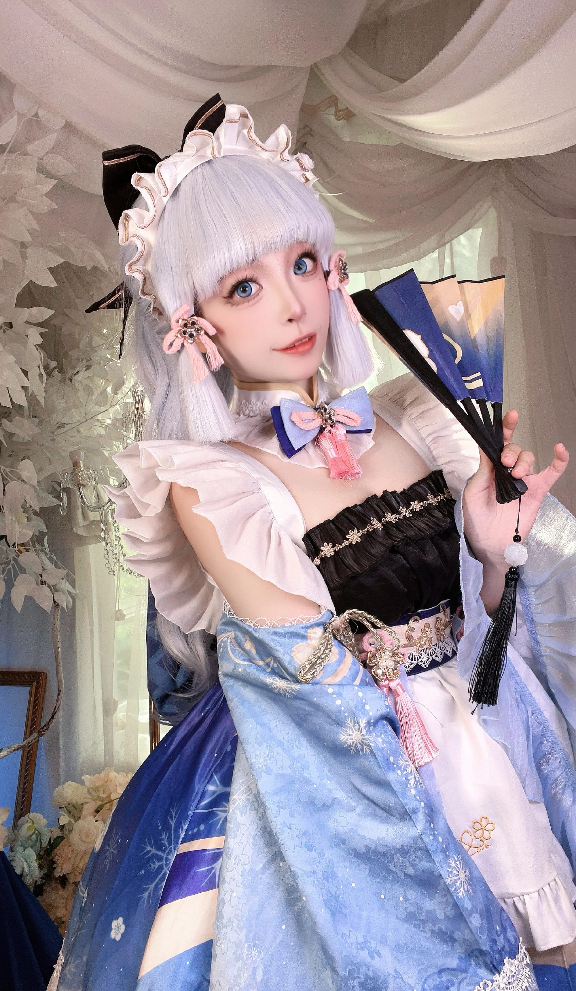 《原神》神里绫华女仆COS写真