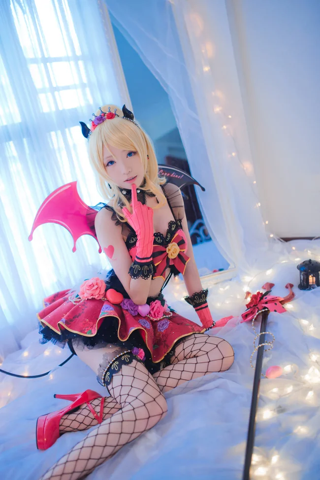 《LOVE LIVE！》绚濑绘里 小恶魔觉醒 COS写真~