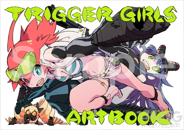 StudioTRIGGER出展C91！发售五周年纪念画集与「斩服少女」原画｜高清图片集