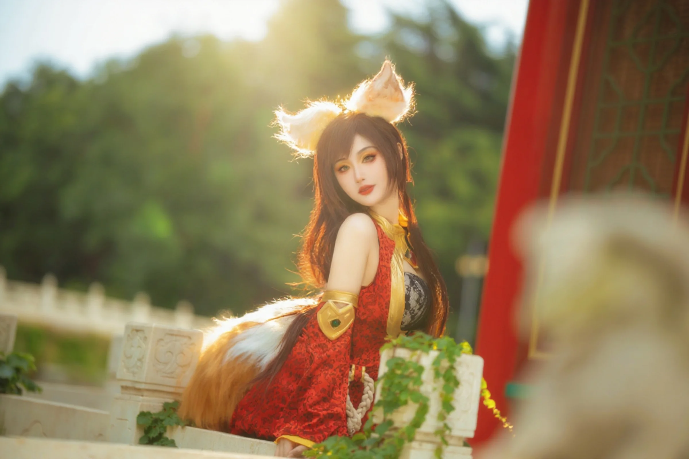 王者荣耀 少女阿狸 妲己皮肤COS写真
