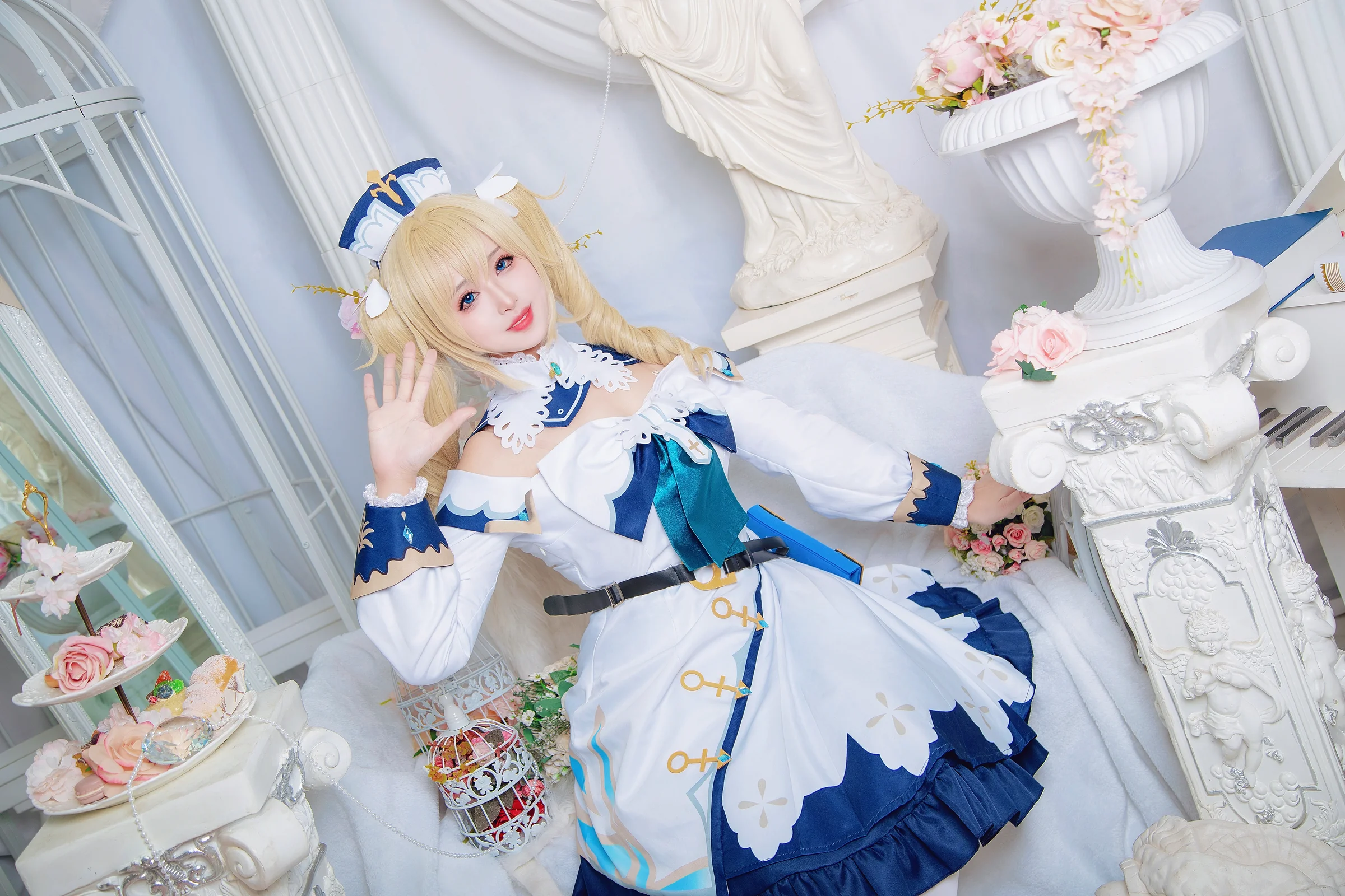 原神COS写真~ 芭芭拉冲呀~！