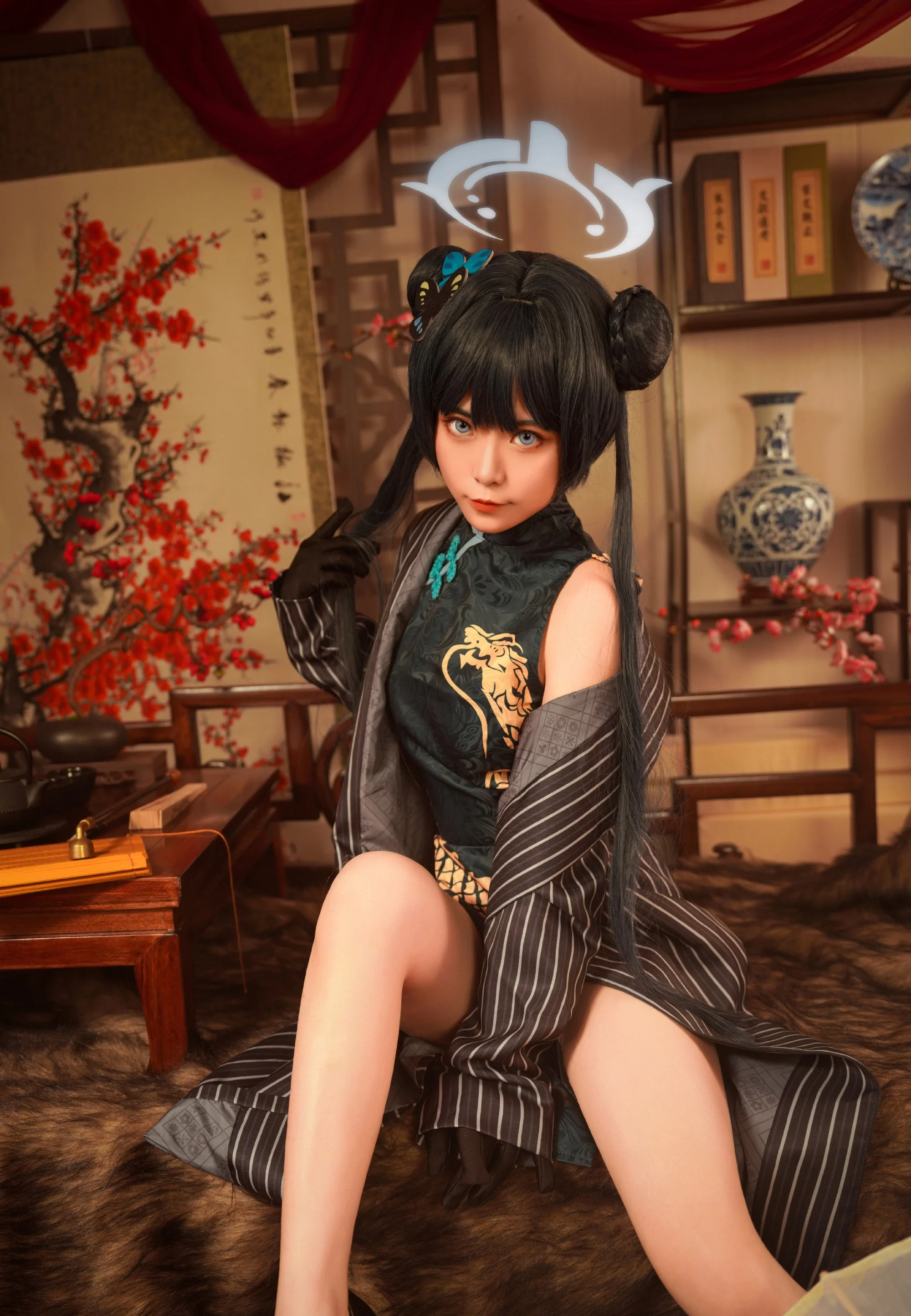 《蔚蓝档案》妃咲COS写真