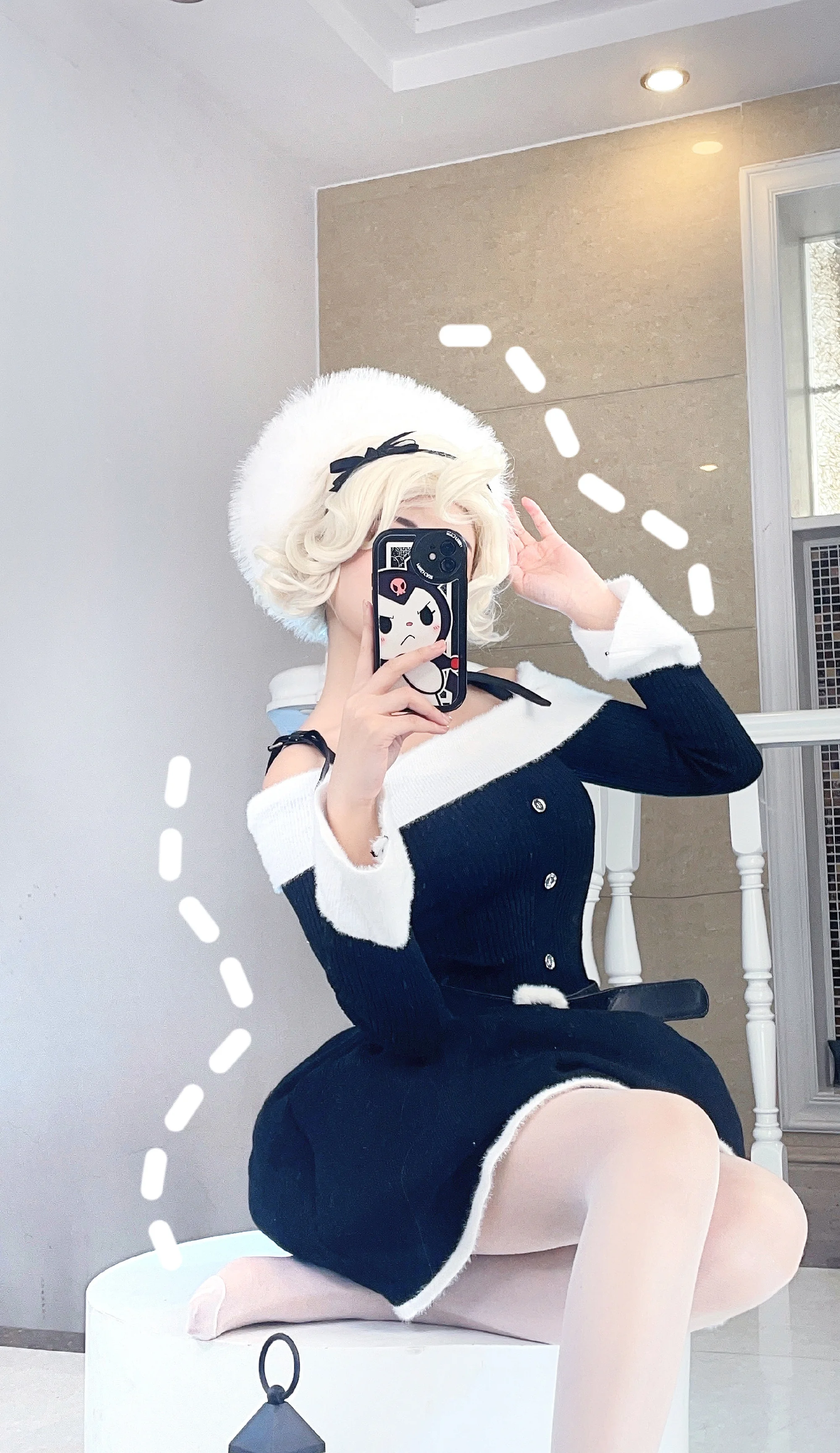 《冲呀饼干人王国 》冰霜女王COS写真