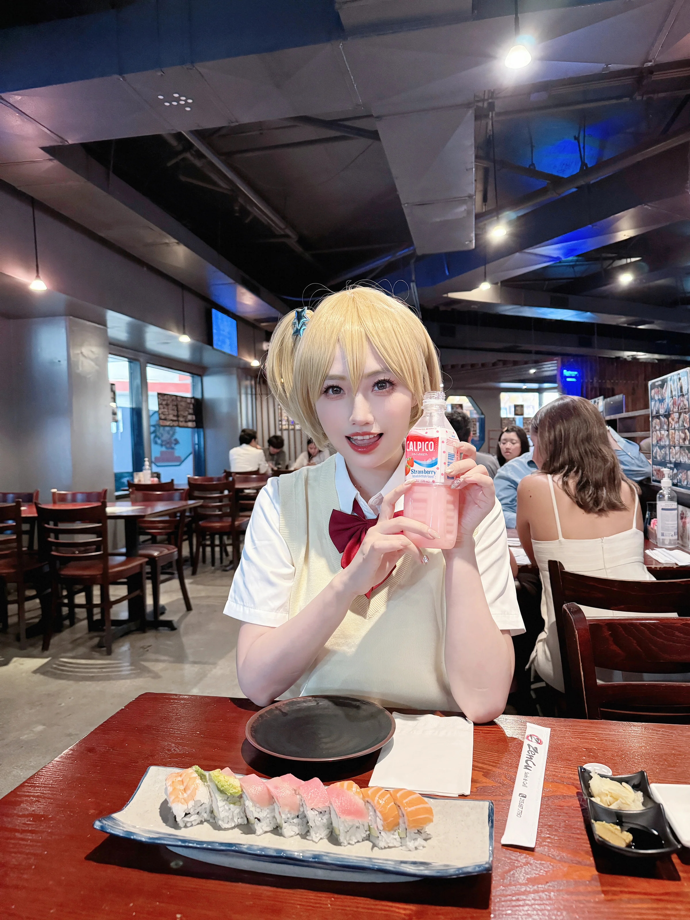 排球少年谷地仁花COS写真