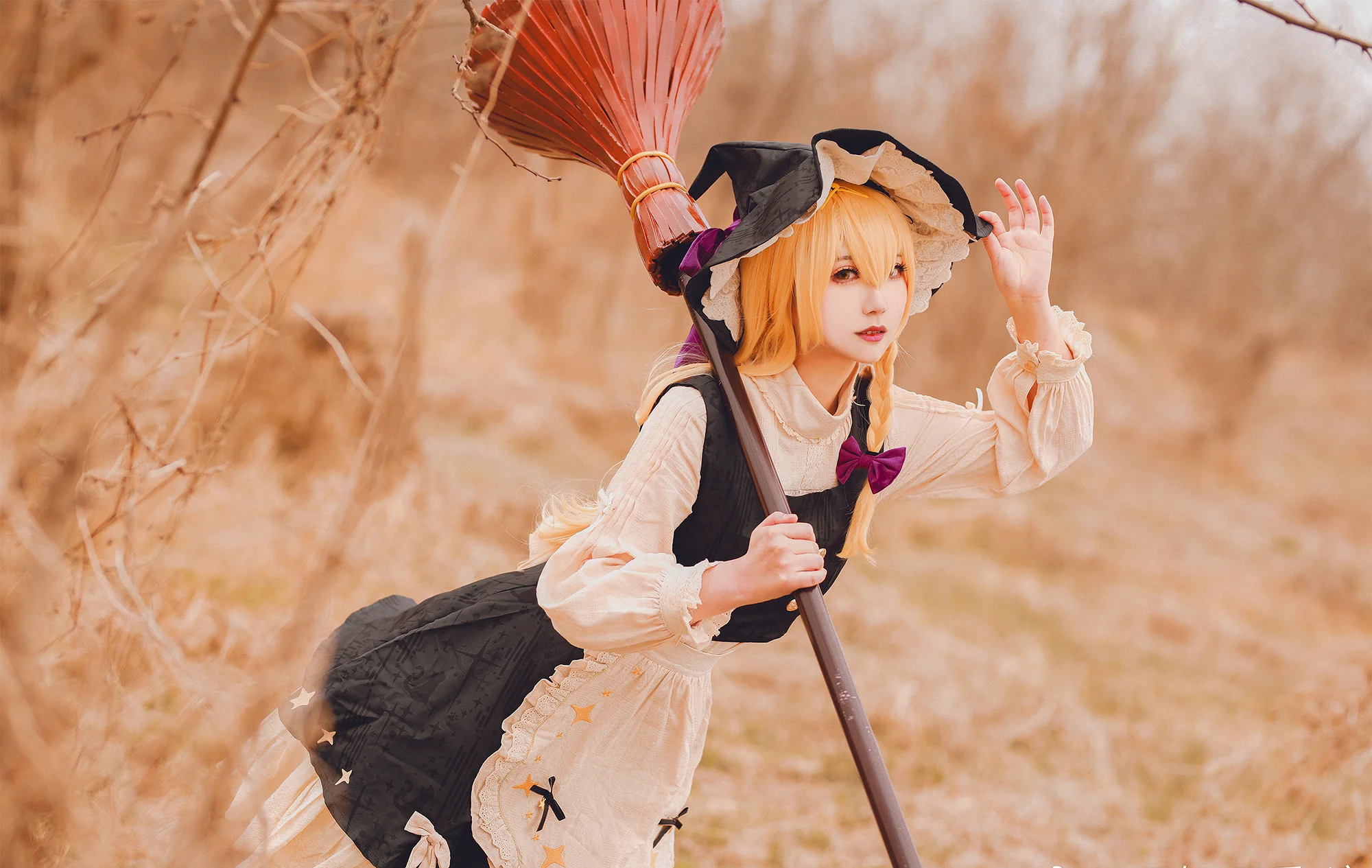 《东方Project》雾雨魔理沙COS写真