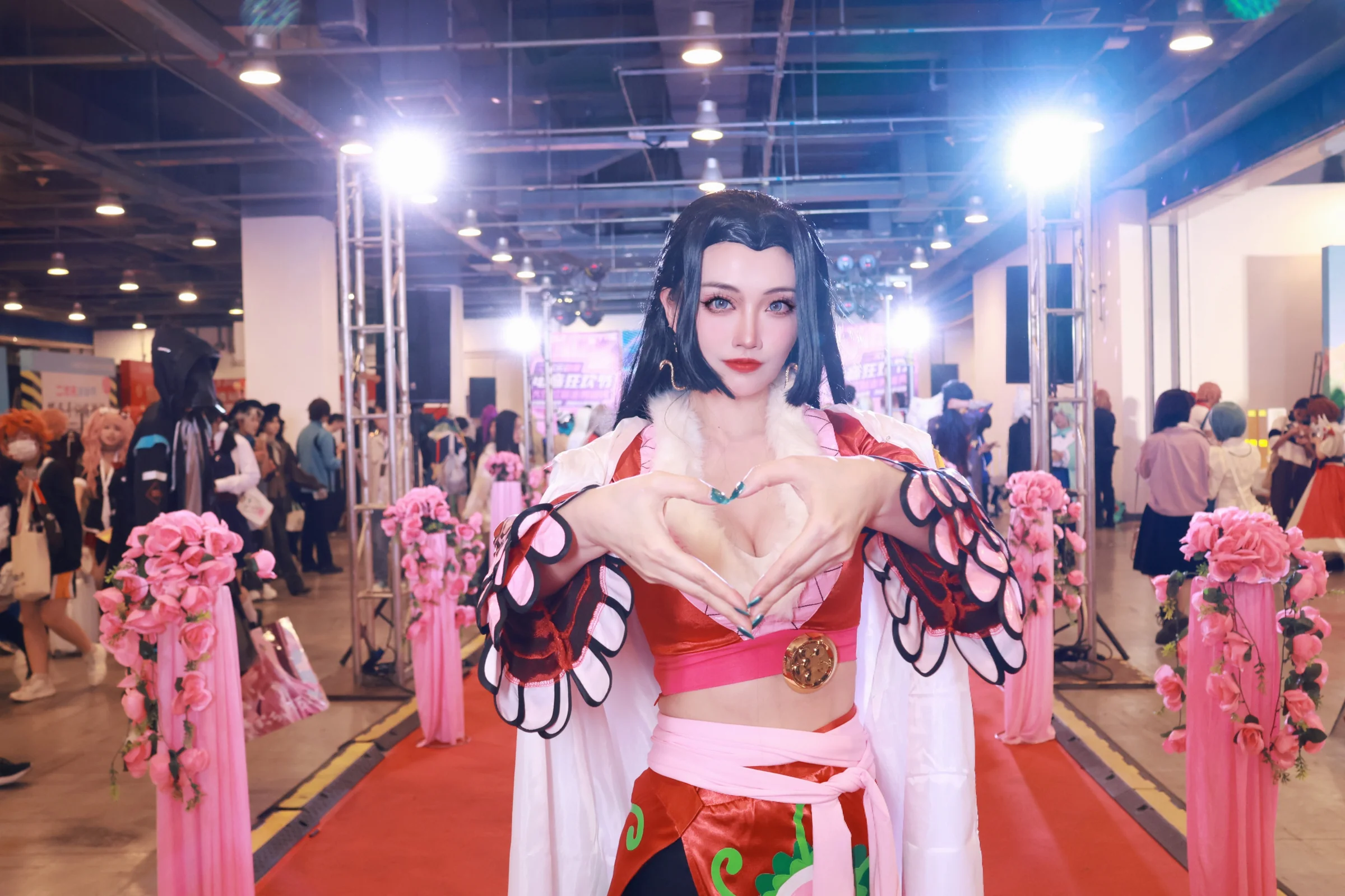 one piece海贼王女帝汉库克COS写真